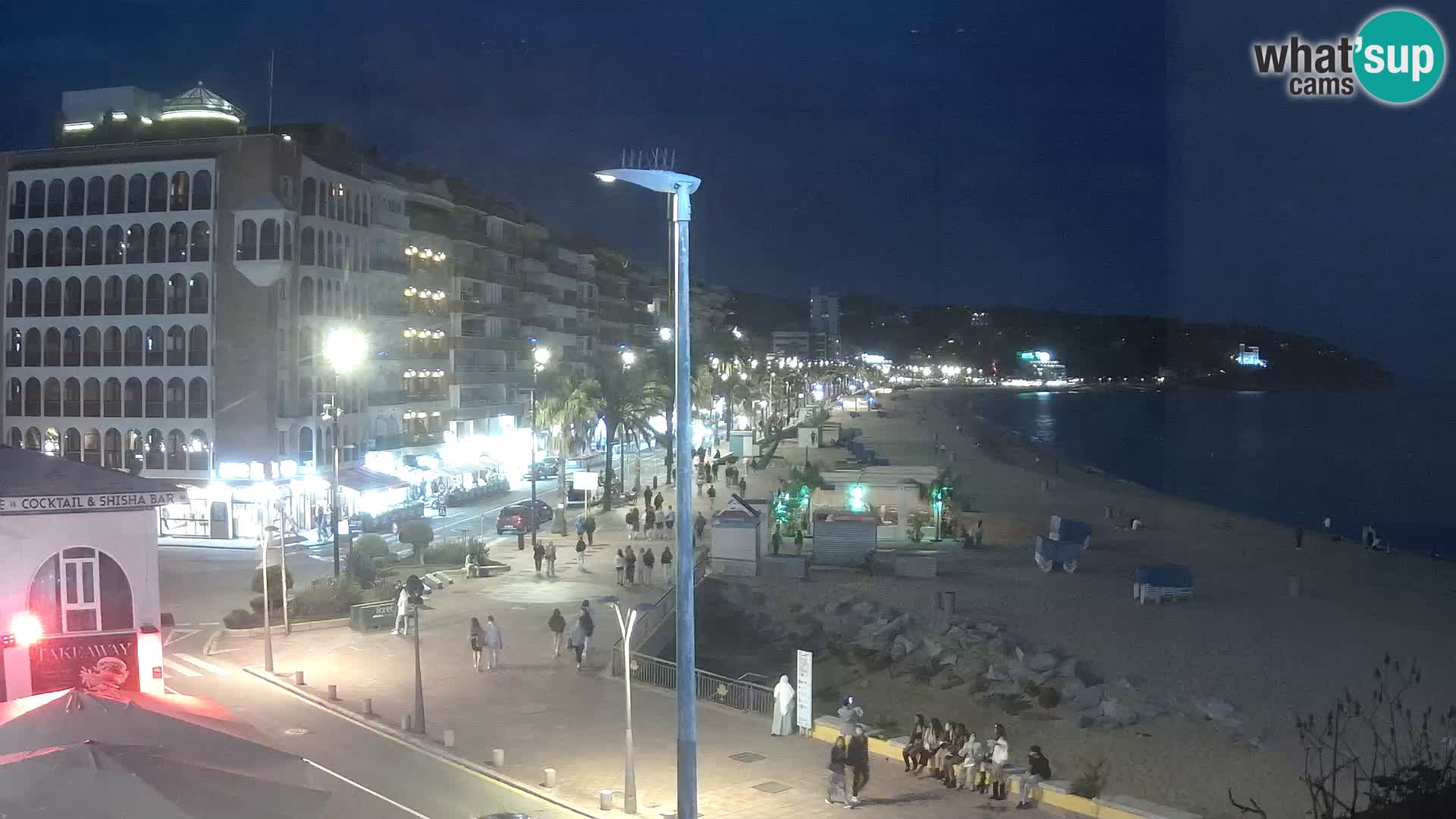 Web kamera Lloret de Mar – plaža