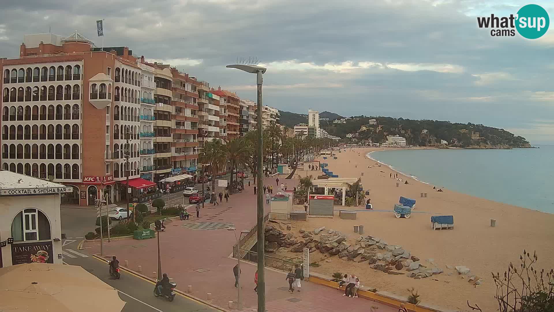 Webcam Live Lloret de Mar – La plage