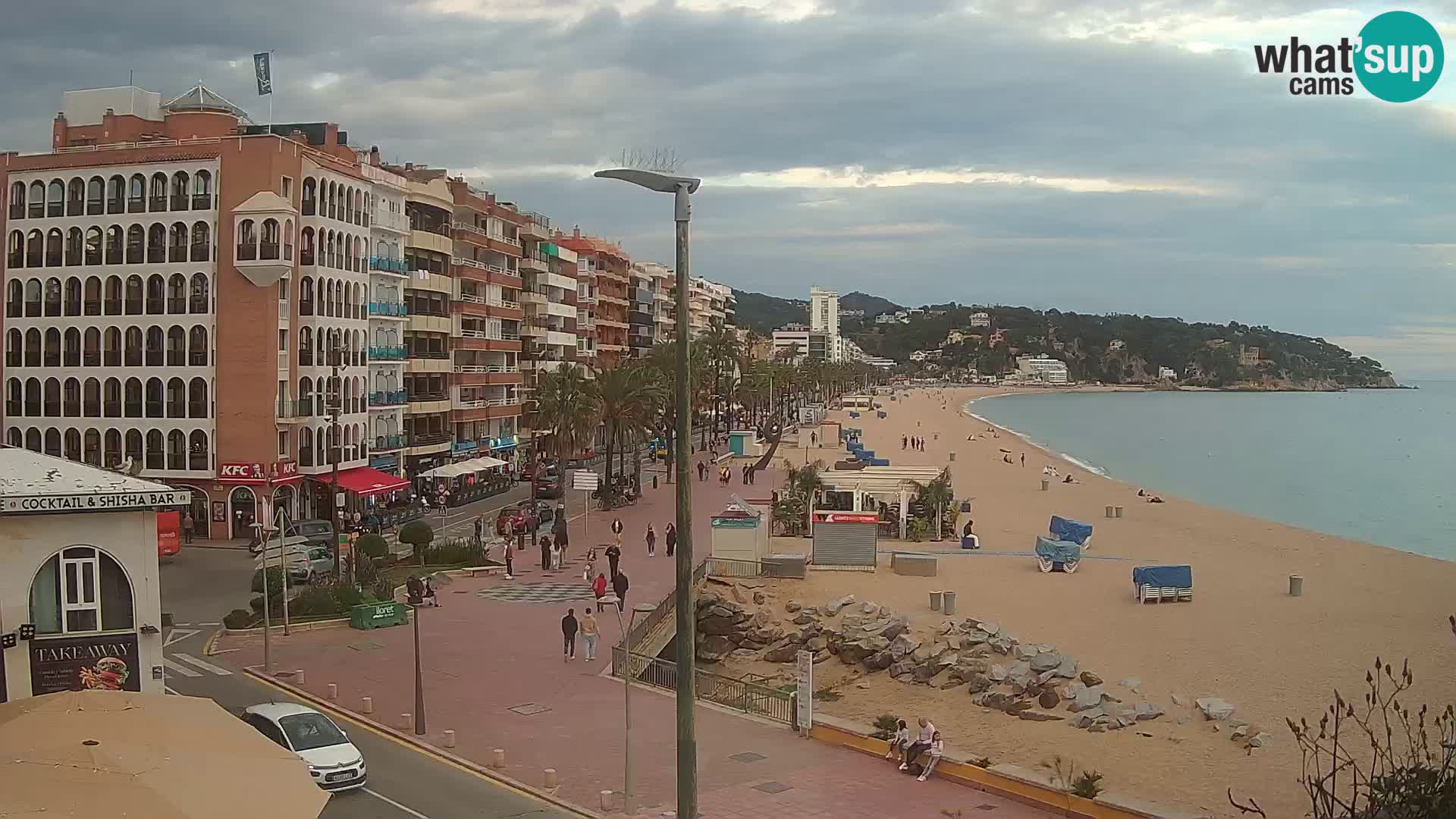 Webcam Lloret de Mar – Spiaggia centrale
