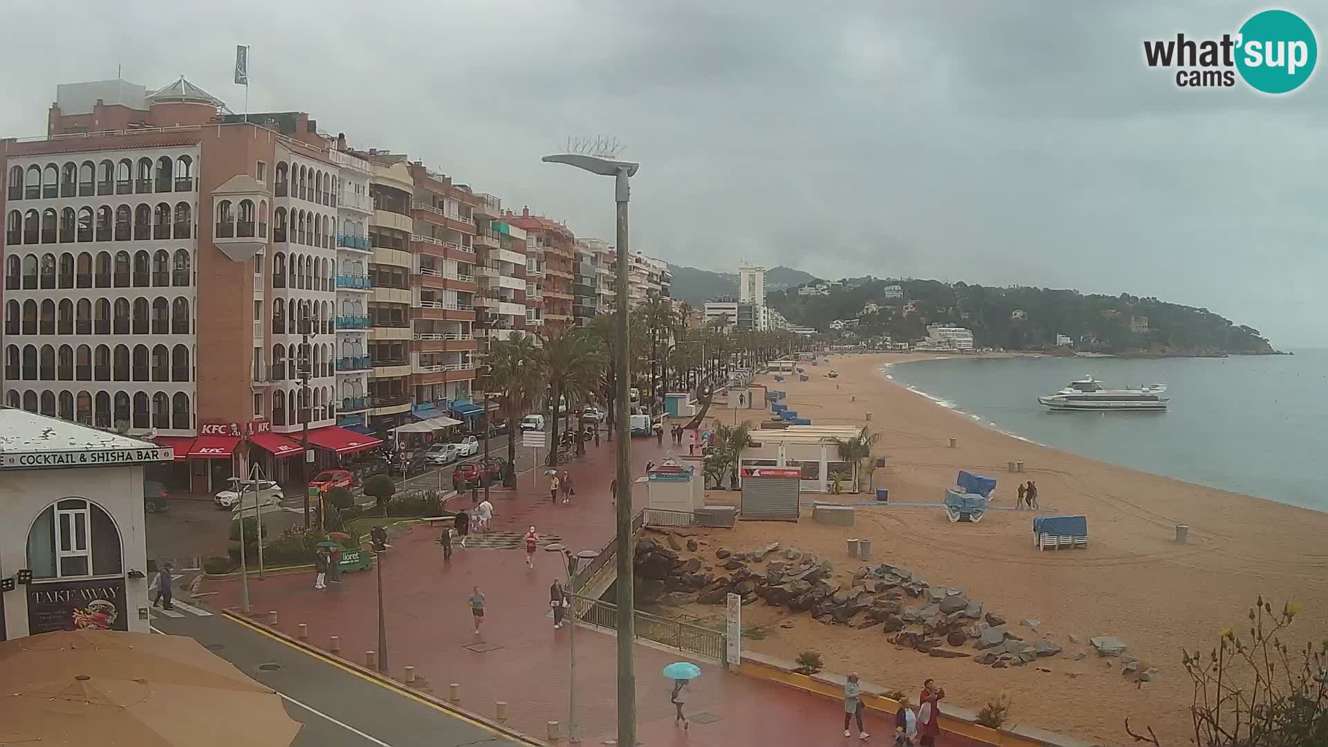 Kamera v živo Lloret de Mar – Glavna plaža