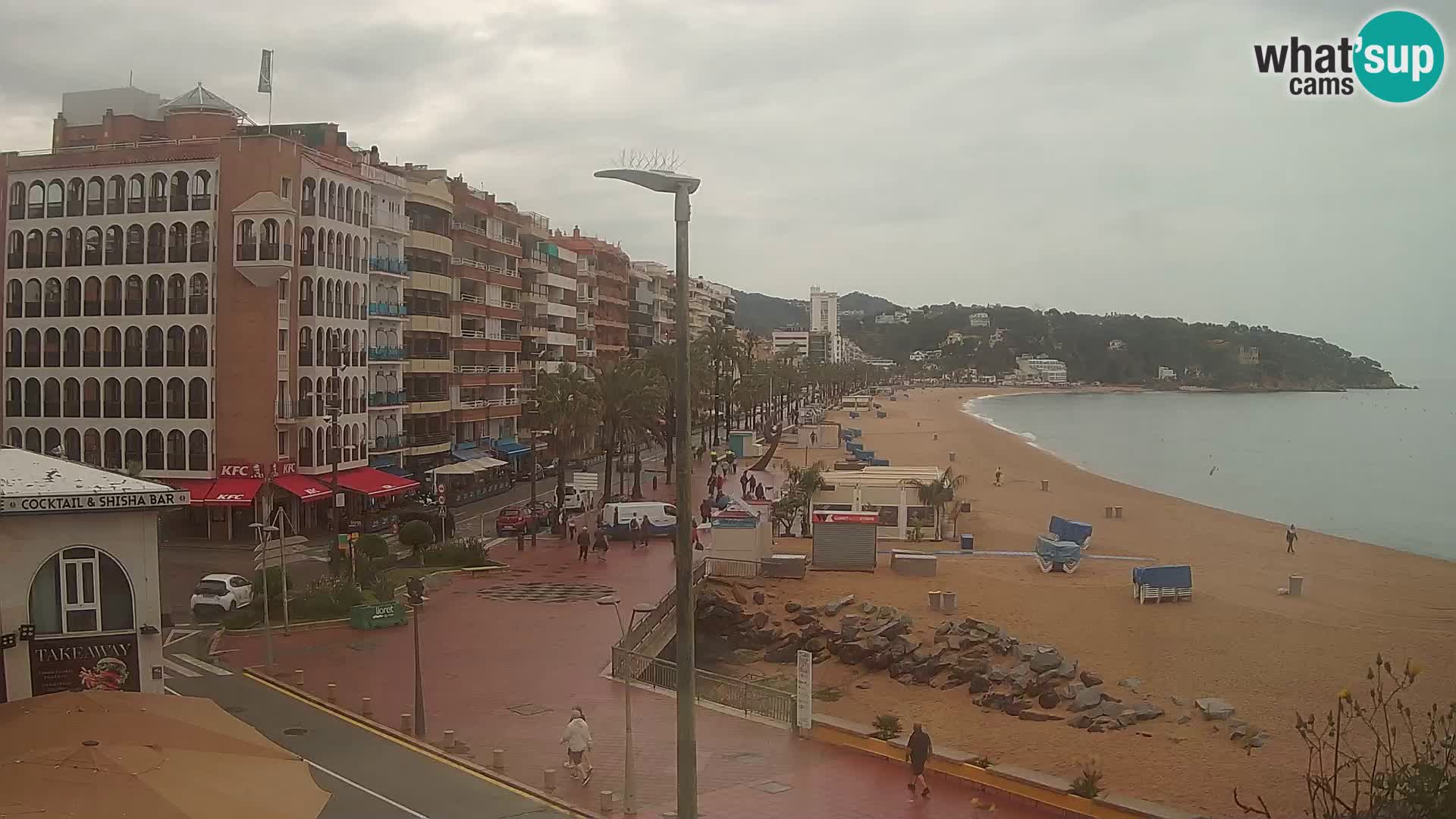 Kamera v živo Lloret de Mar – plaža