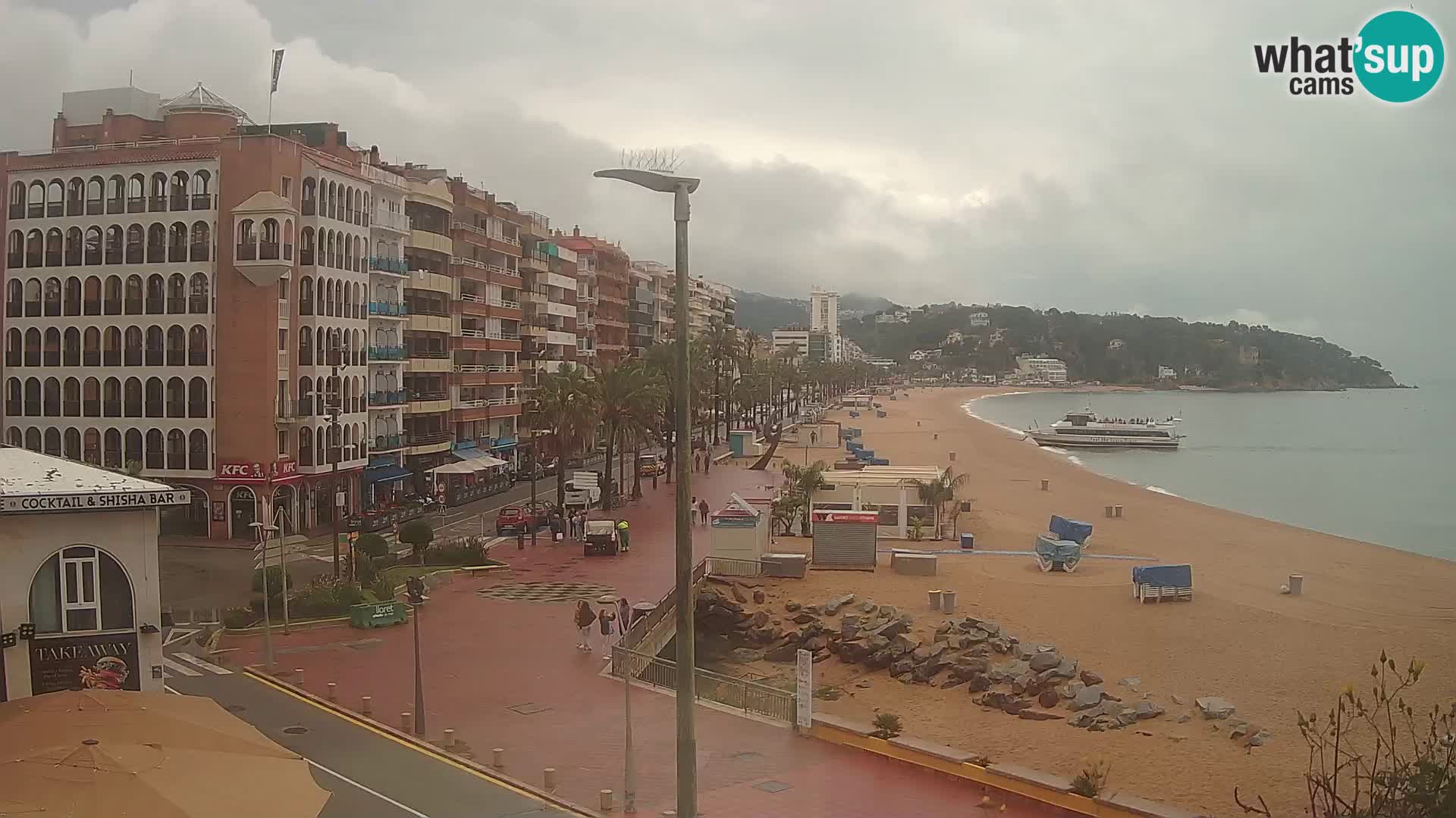 Webcam Lloret de Mar – Plage centrale