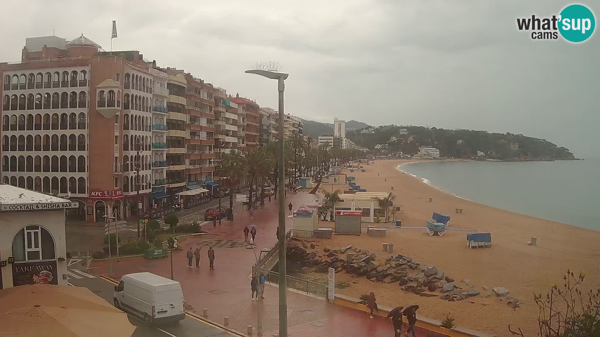 Kamera v živo Lloret de Mar – Glavna plaža