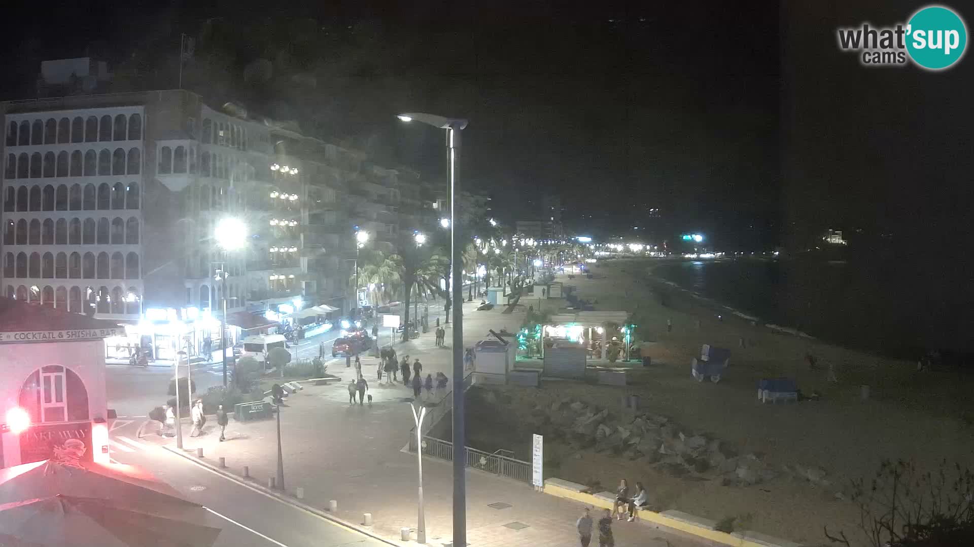 Webcam Lloret de Mar – the main beach – – Costa Brava – Spain