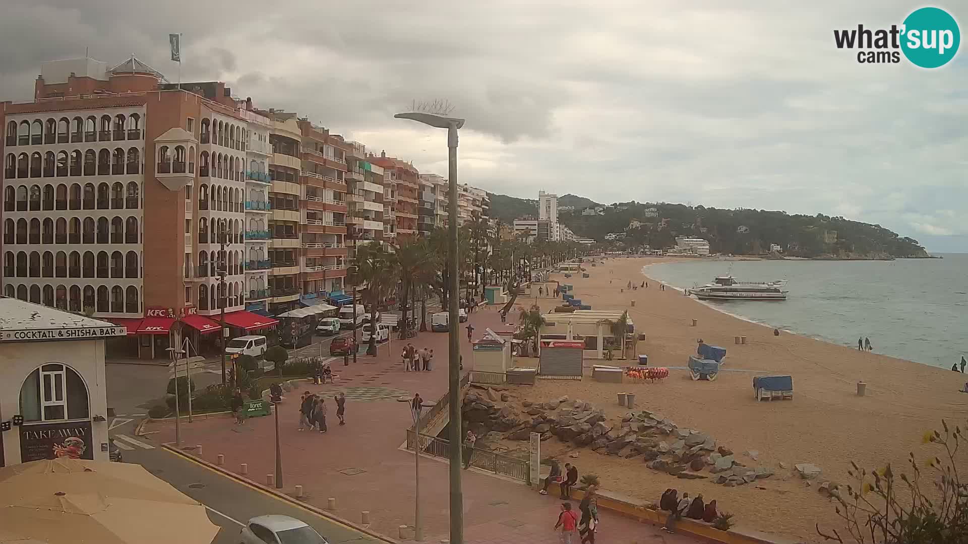 Webcam live Lloret de Mar – la spiaggia principale