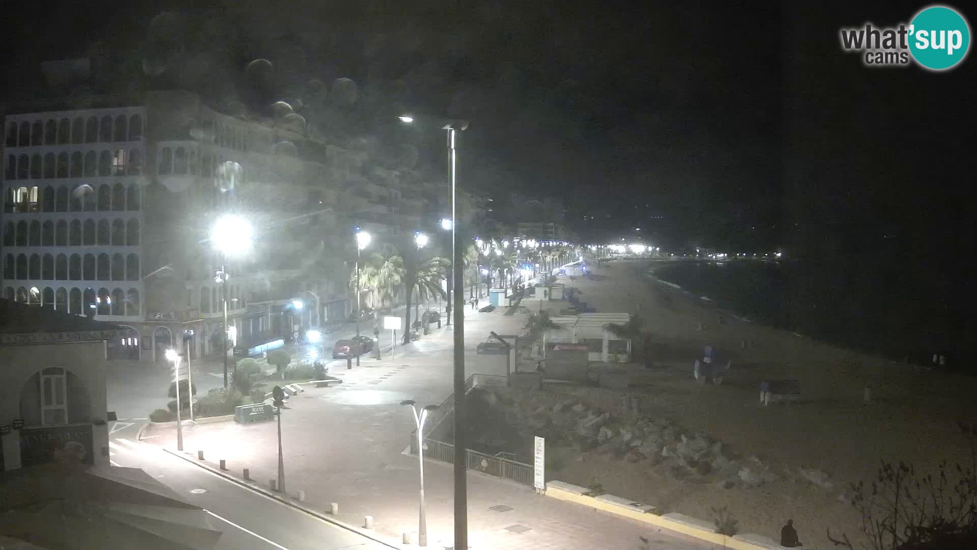 Web kamera Lloret de Mar – glavna plaža