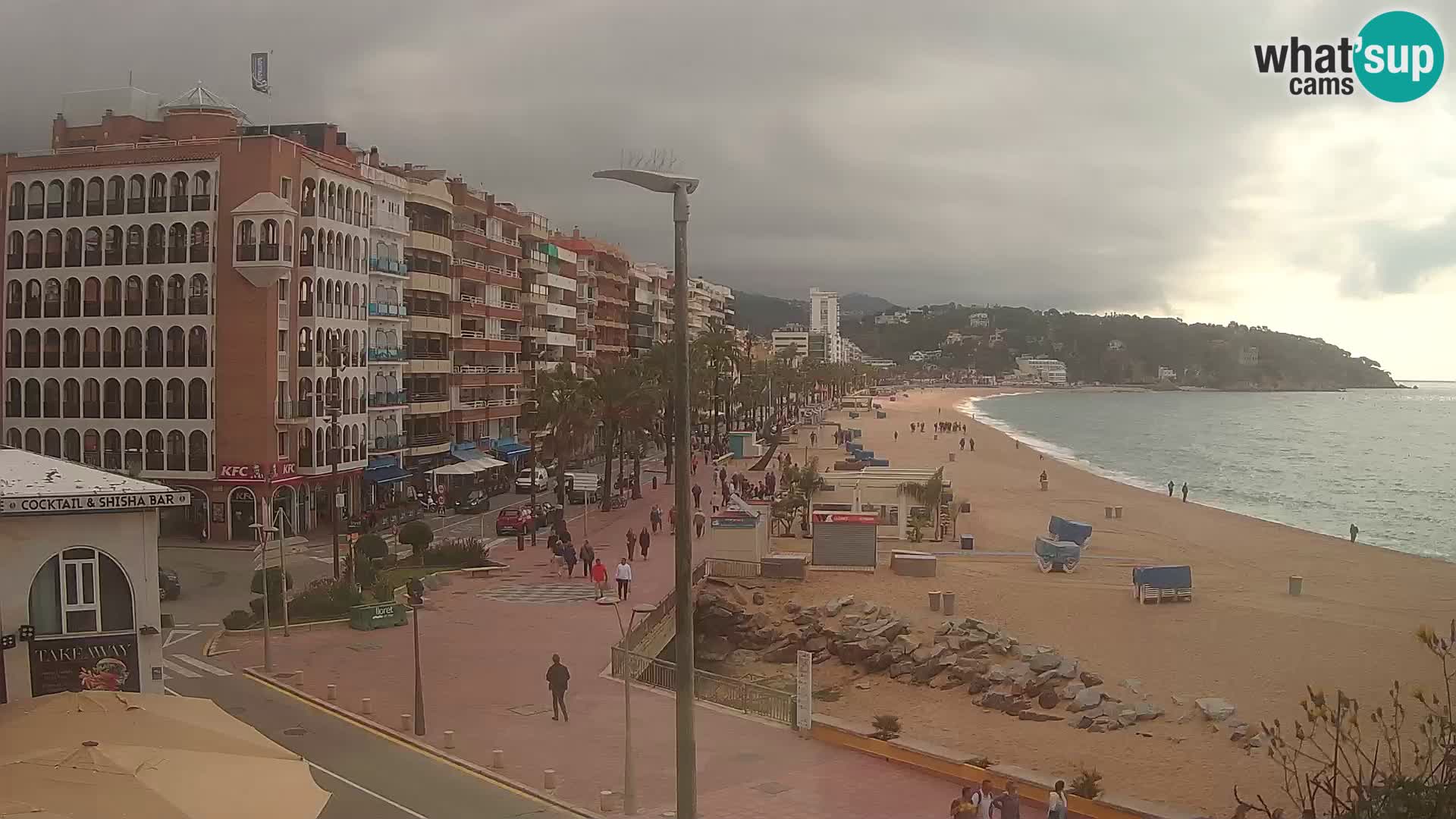 Webcam Lloret de Mar – Zentralen Strand