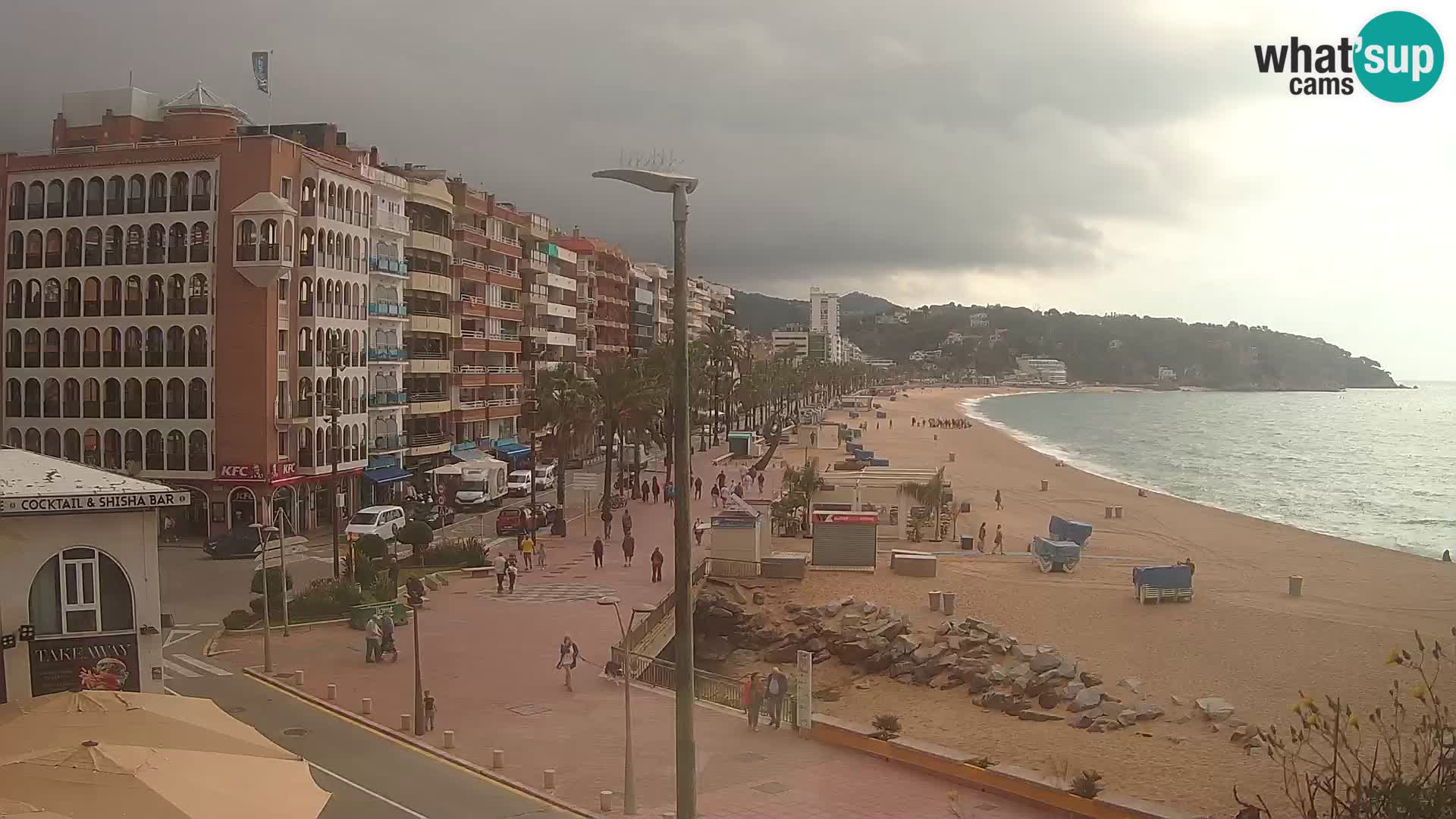 Kamera v živo Lloret de Mar – plaža