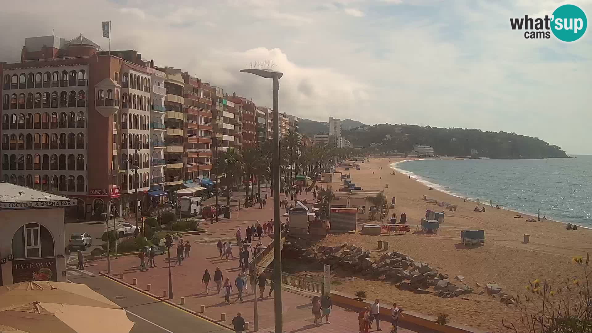Webcam live Lloret de Mar – la spiaggia principale