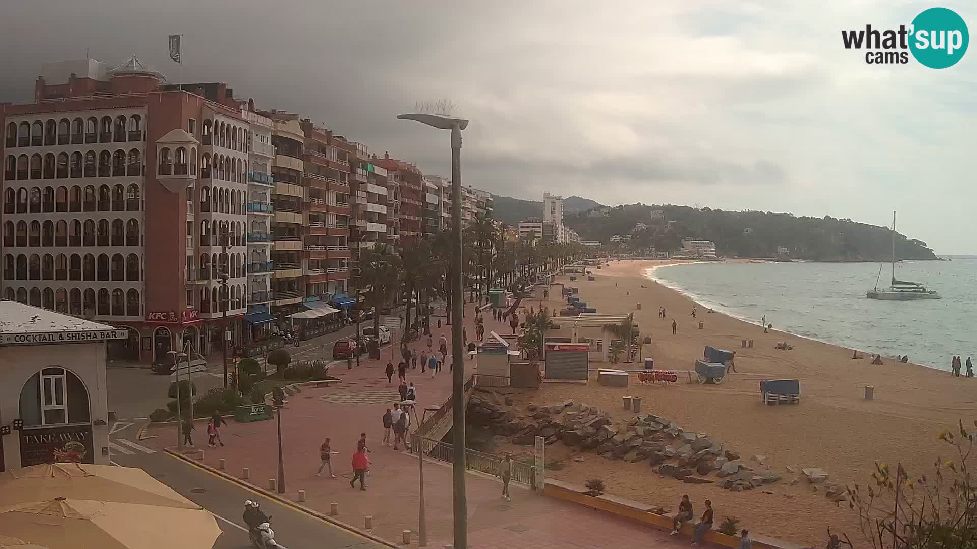 Webcam Lloret de Mar – the beach
