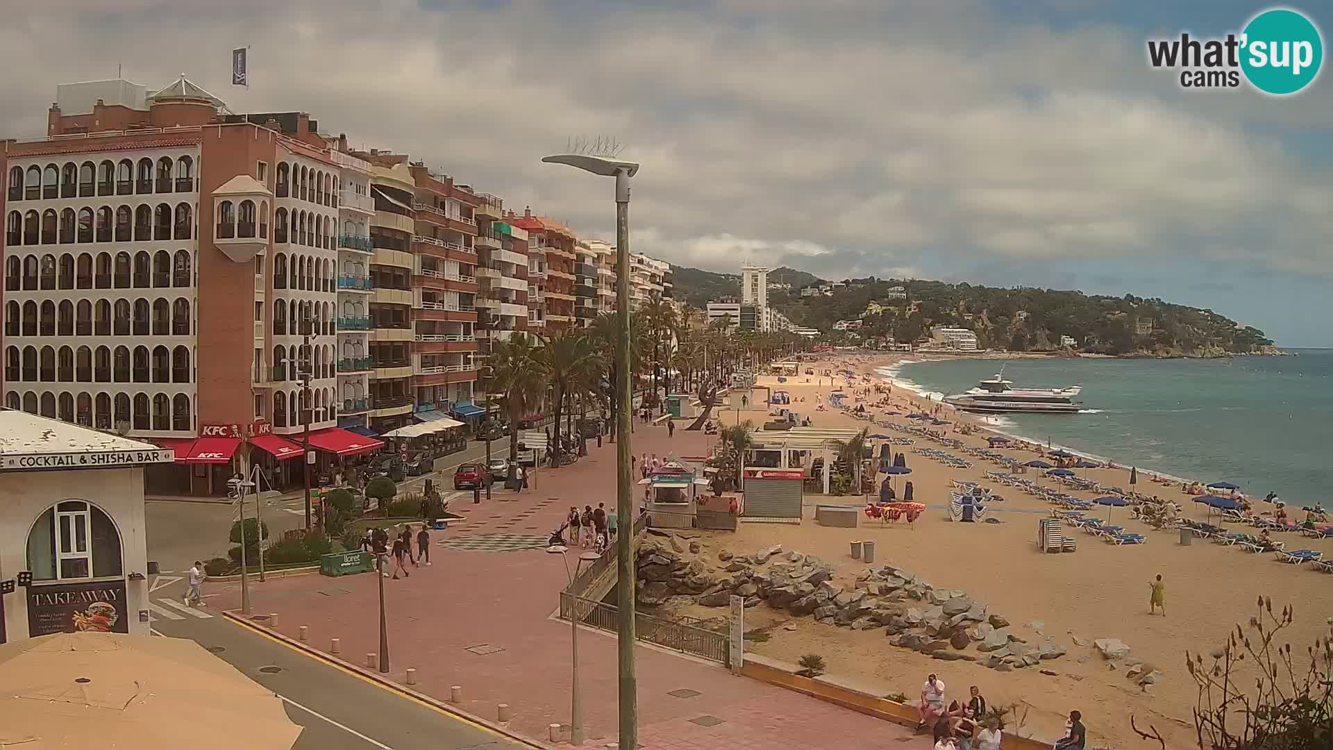 Webcam Lloret de Mar – La Spiaggia