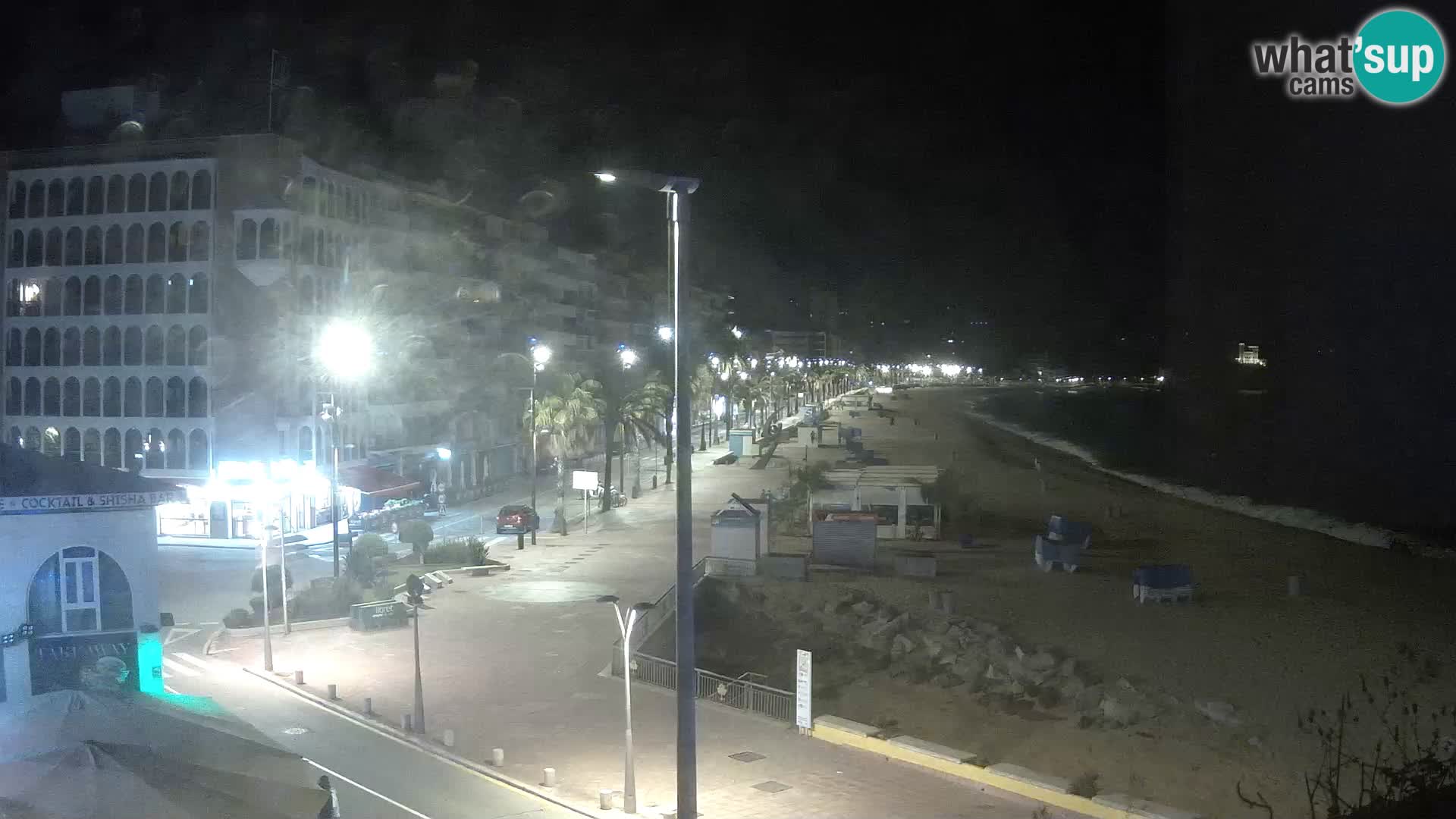 Webcam Lloret de Mar – the main beach – – Costa Brava – Spain