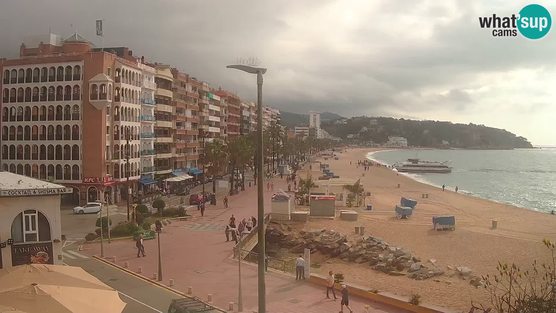 Webcam Lloret de Mar – Spiaggia centrale