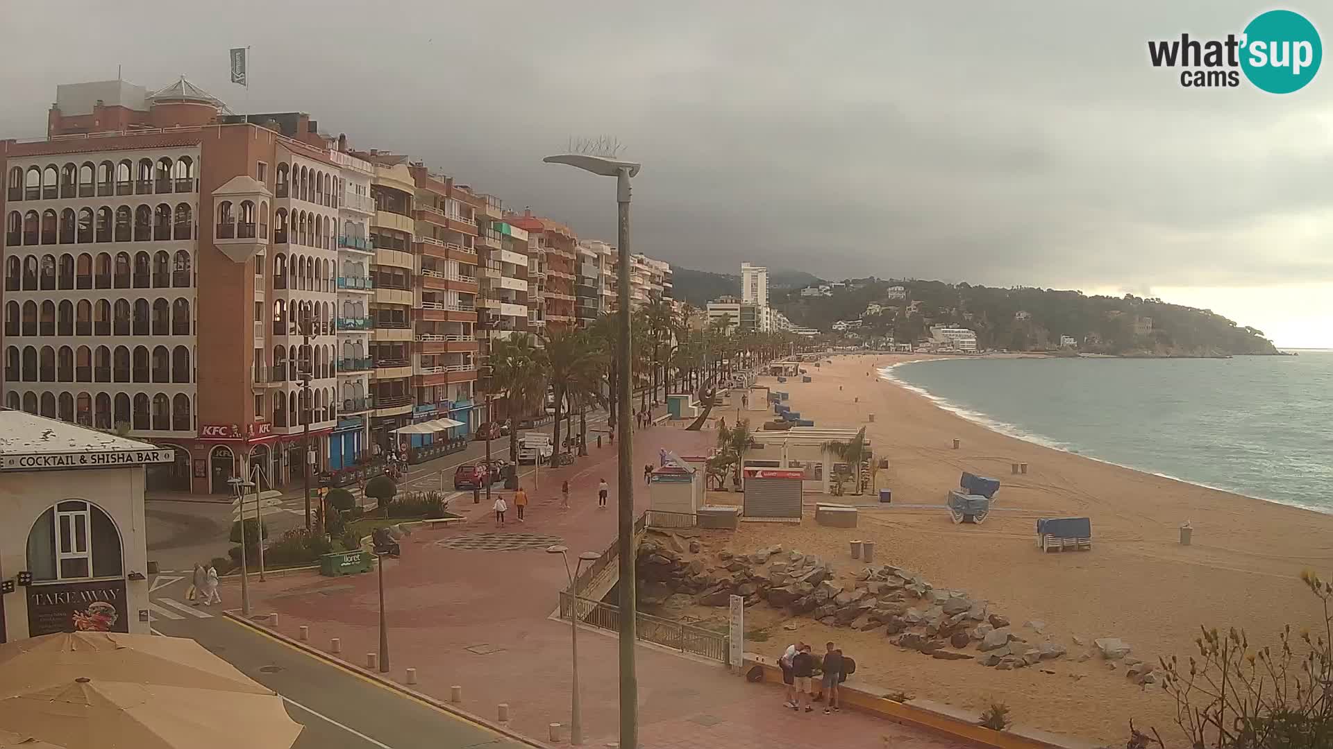 Web kamera Lloret de Mar – plaža