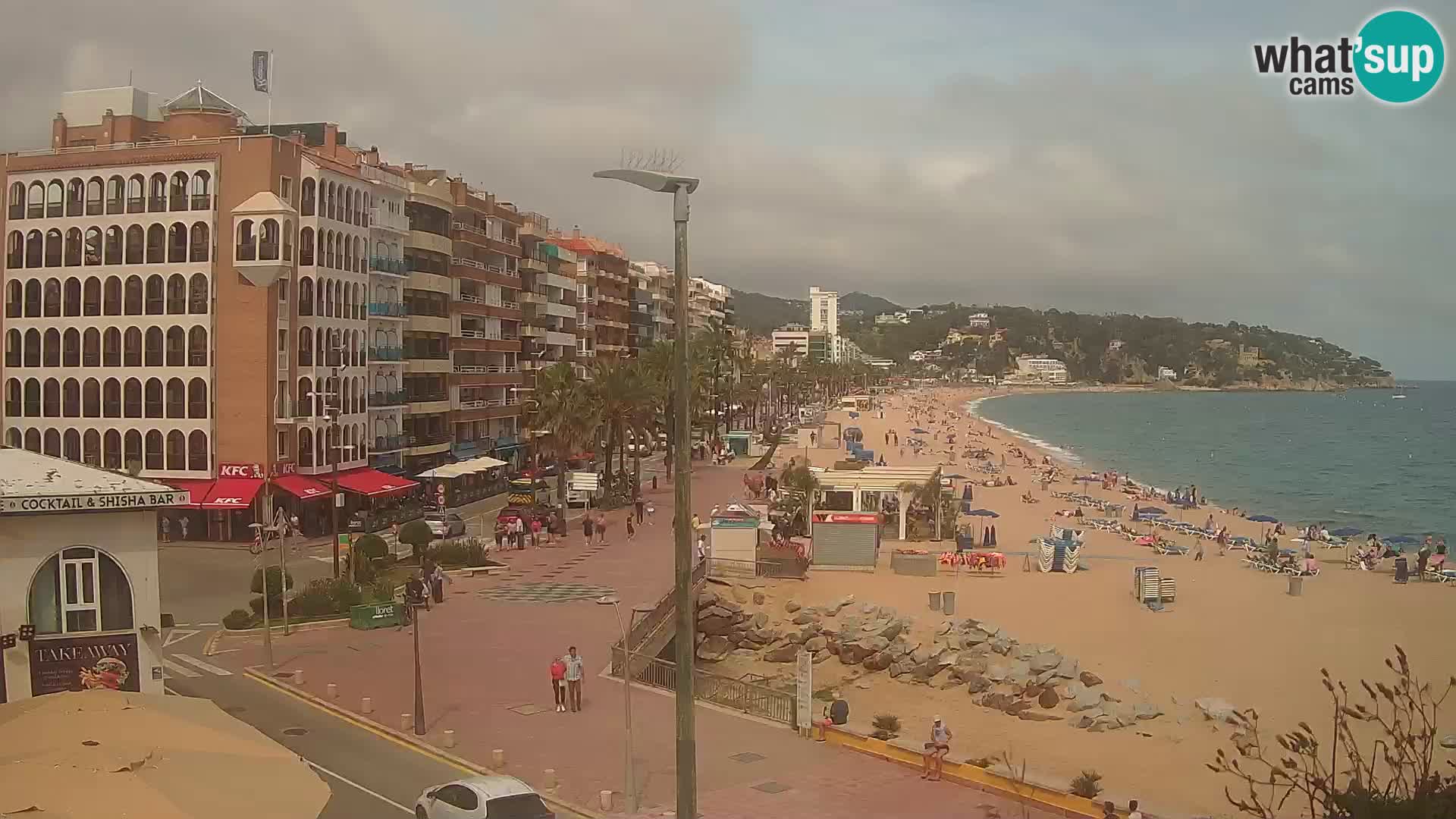 Webcam Lloret de Mar – the beach