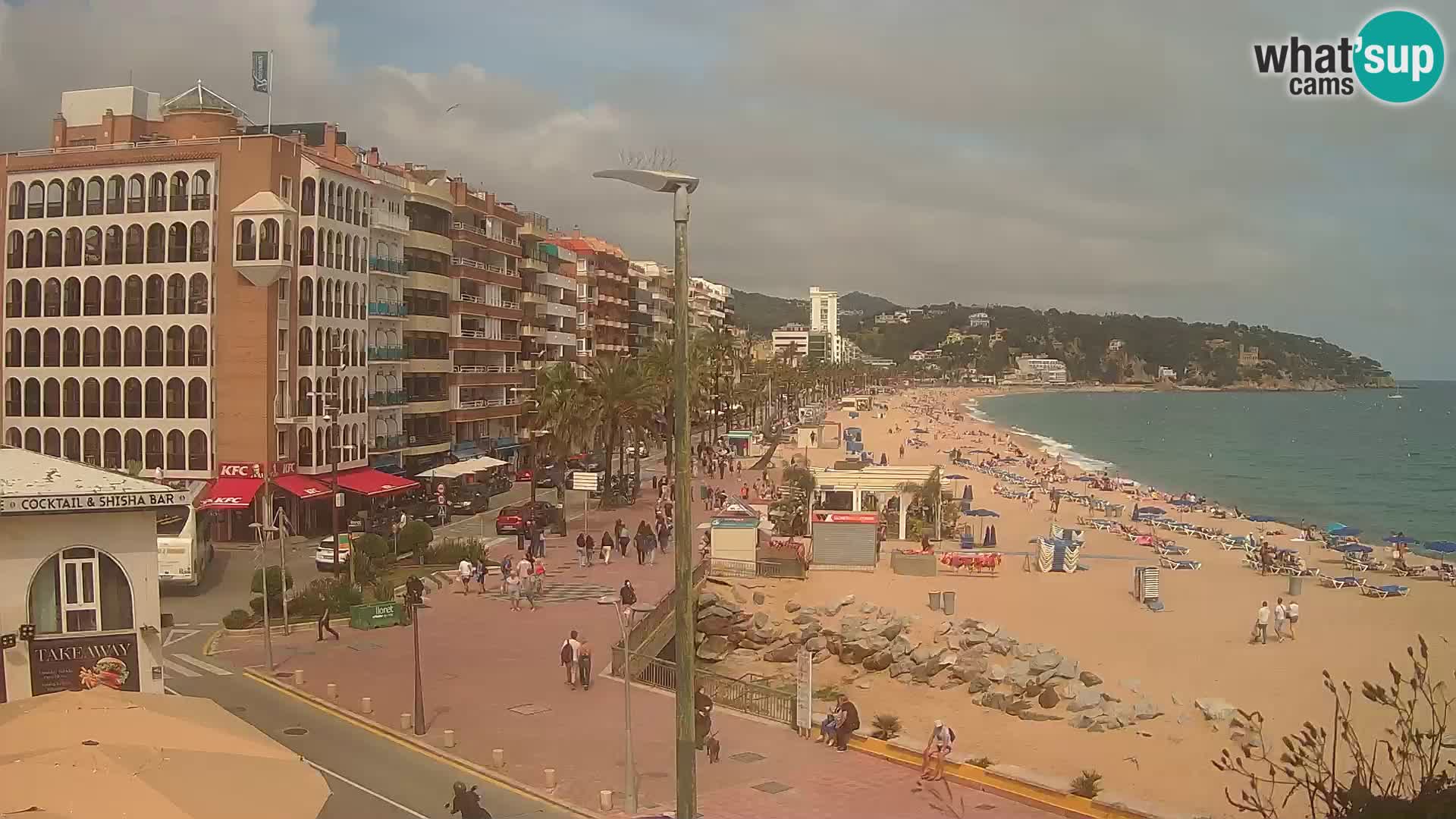 Webcam Lloret de Mar – the beach