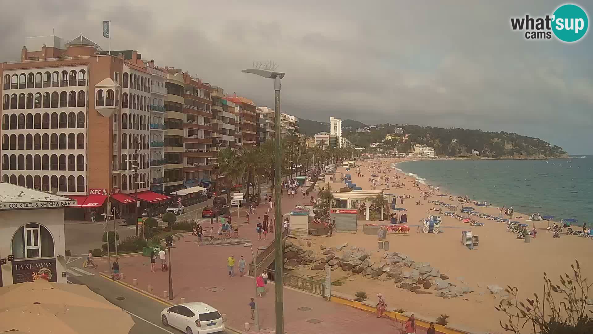 Webcam Lloret de Mar – Osrednja plaža