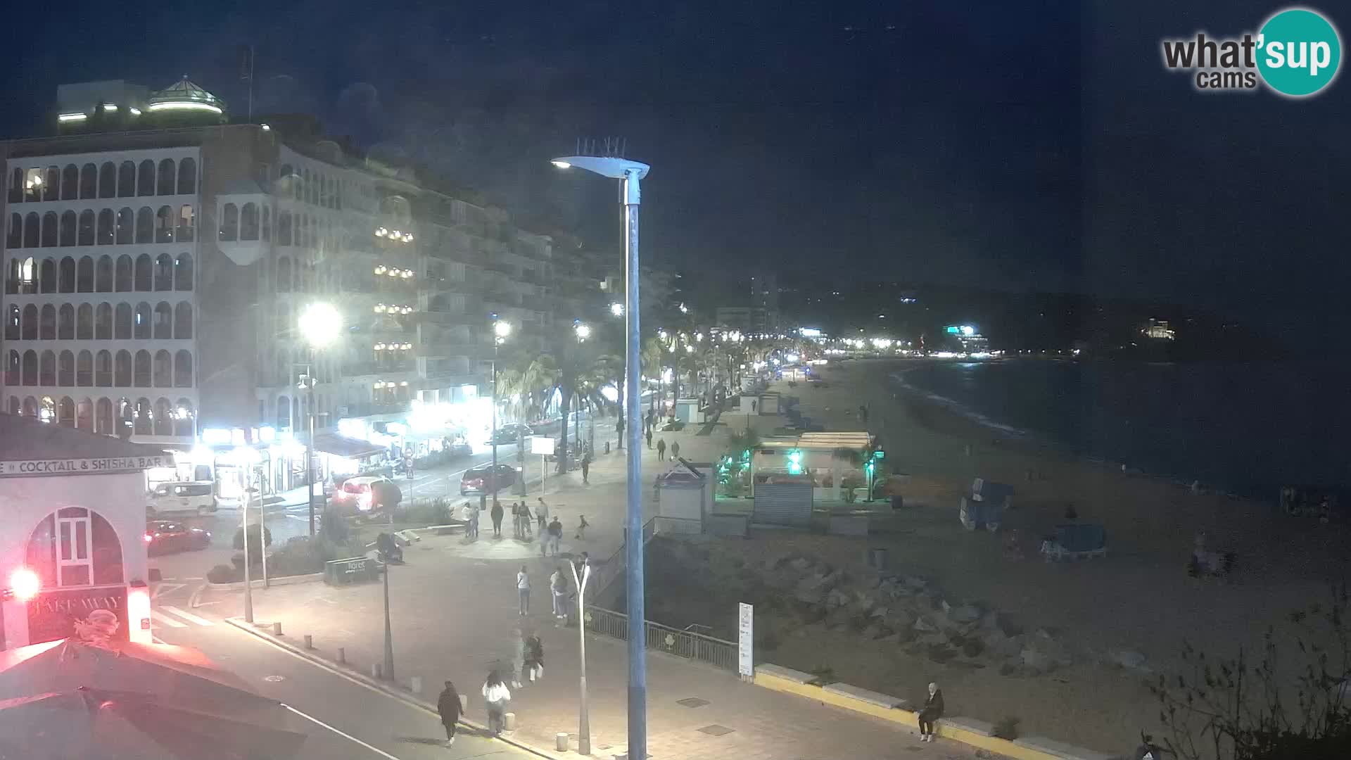 Webcam Lloret de Mar – the main beach – – Costa Brava – Spain