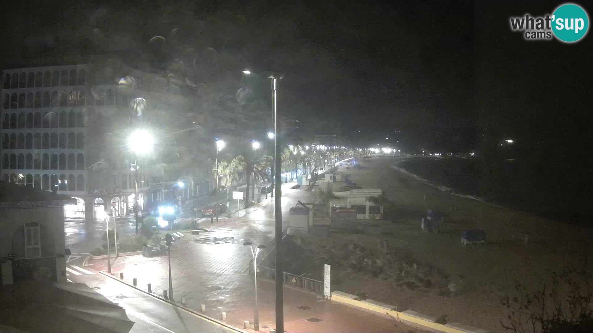 Webcam Lloret de Mar – the main beach – – Costa Brava – Spain