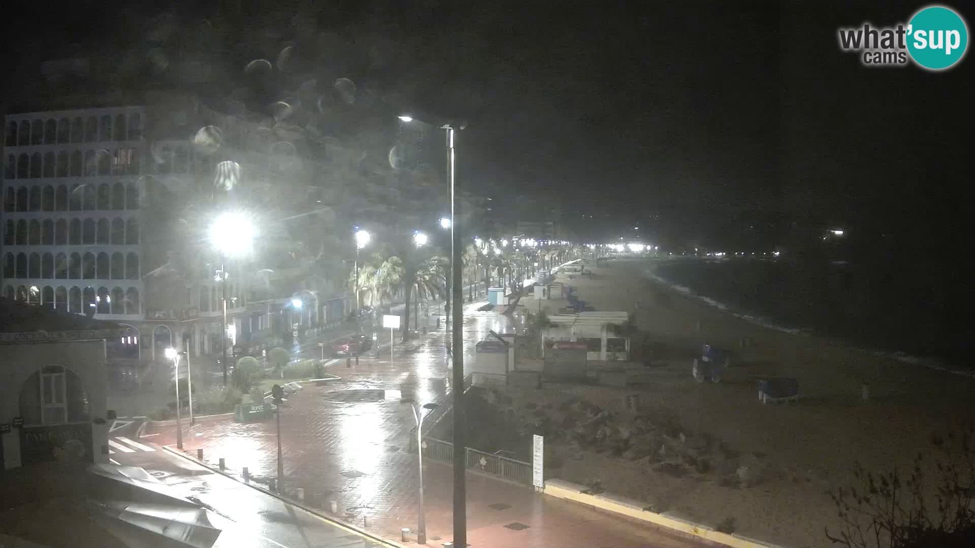 Webcam Lloret de Mar – the main beach – – Costa Brava – Spain