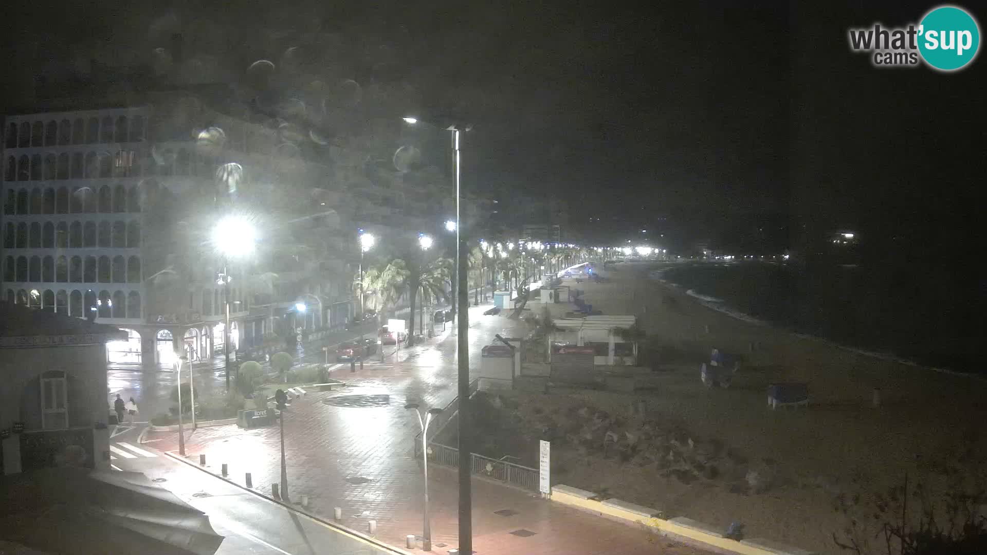 Webcam Lloret de Mar – the main beach – – Costa Brava – Spain