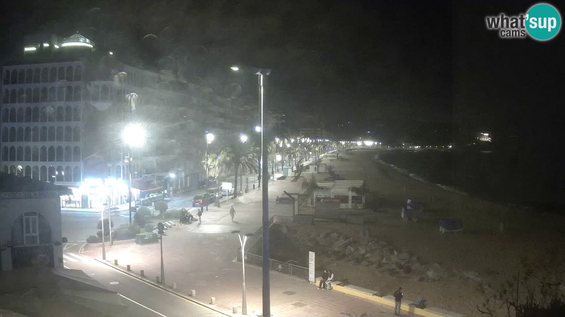 Webcam Lloret de Mar – the main beach – – Costa Brava – Spain