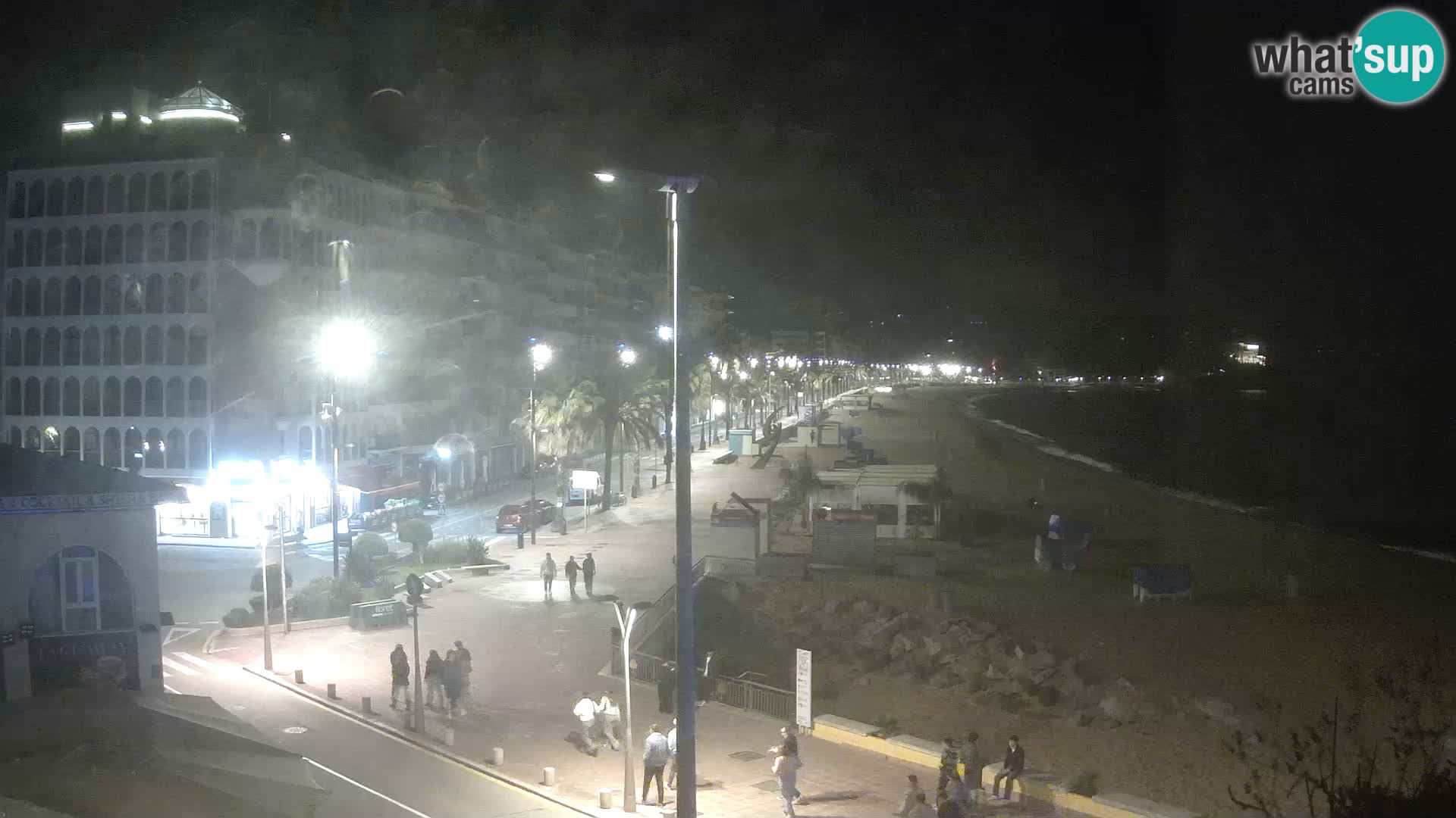Webcam Lloret de Mar – the main beach – – Costa Brava – Spain