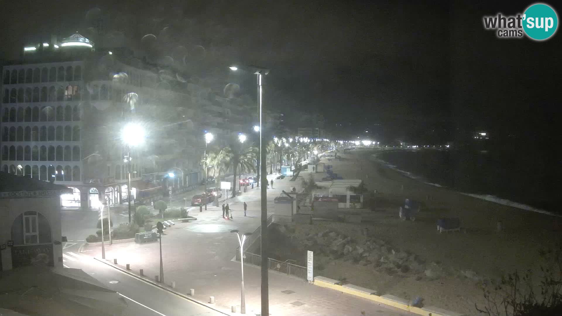 Webcam Lloret de Mar – the main beach – – Costa Brava – Spain