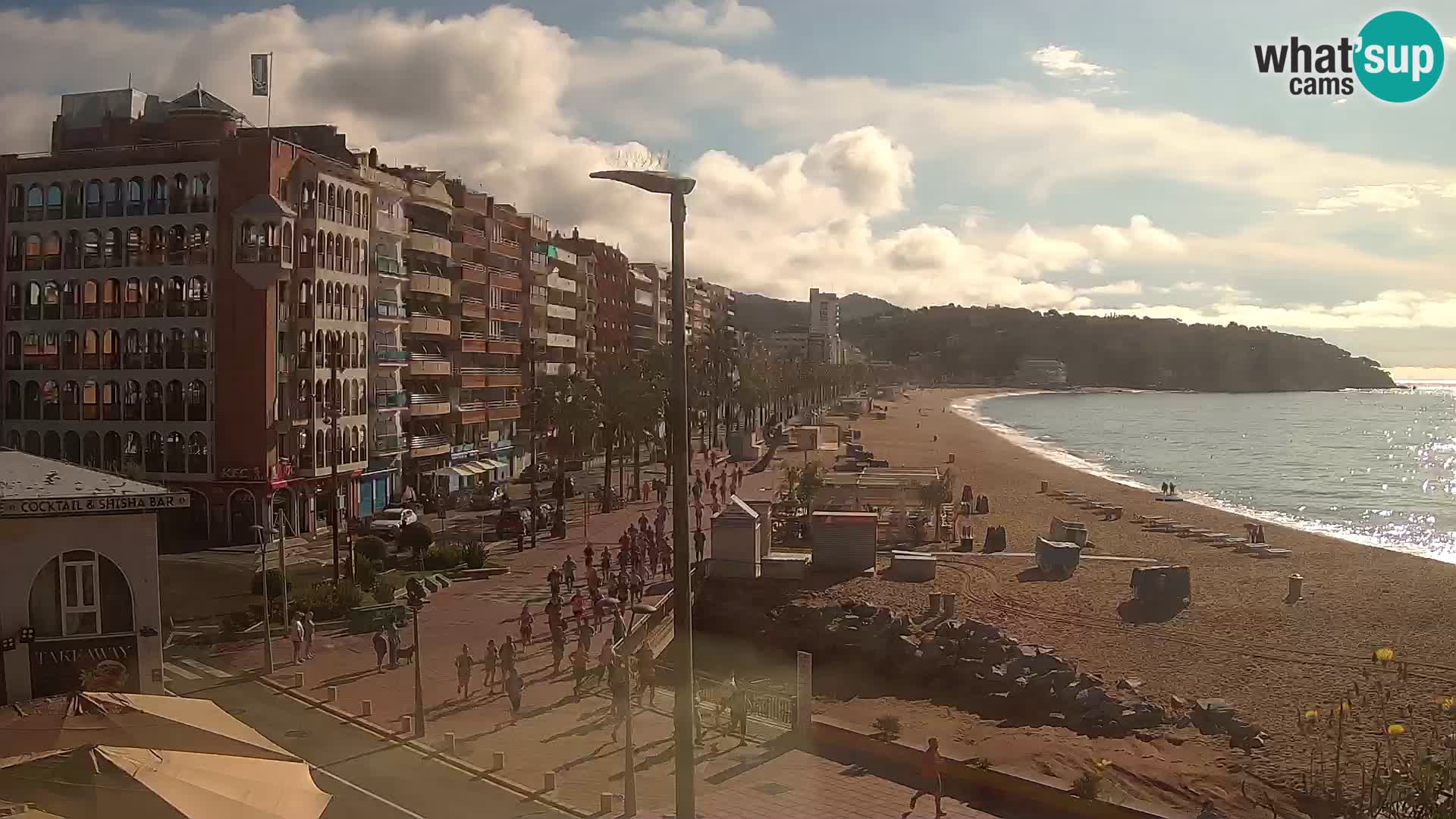 Webcam Lloret de Mar – Središnja plaža