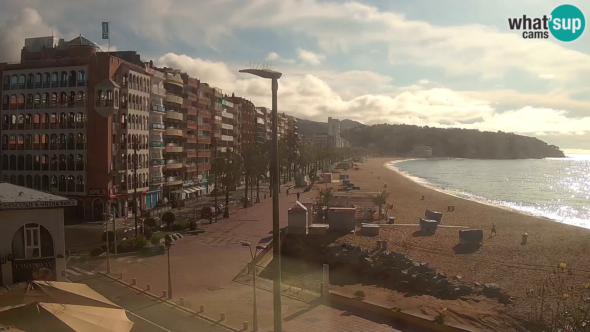 Web kamera Lloret de Mar – plaža