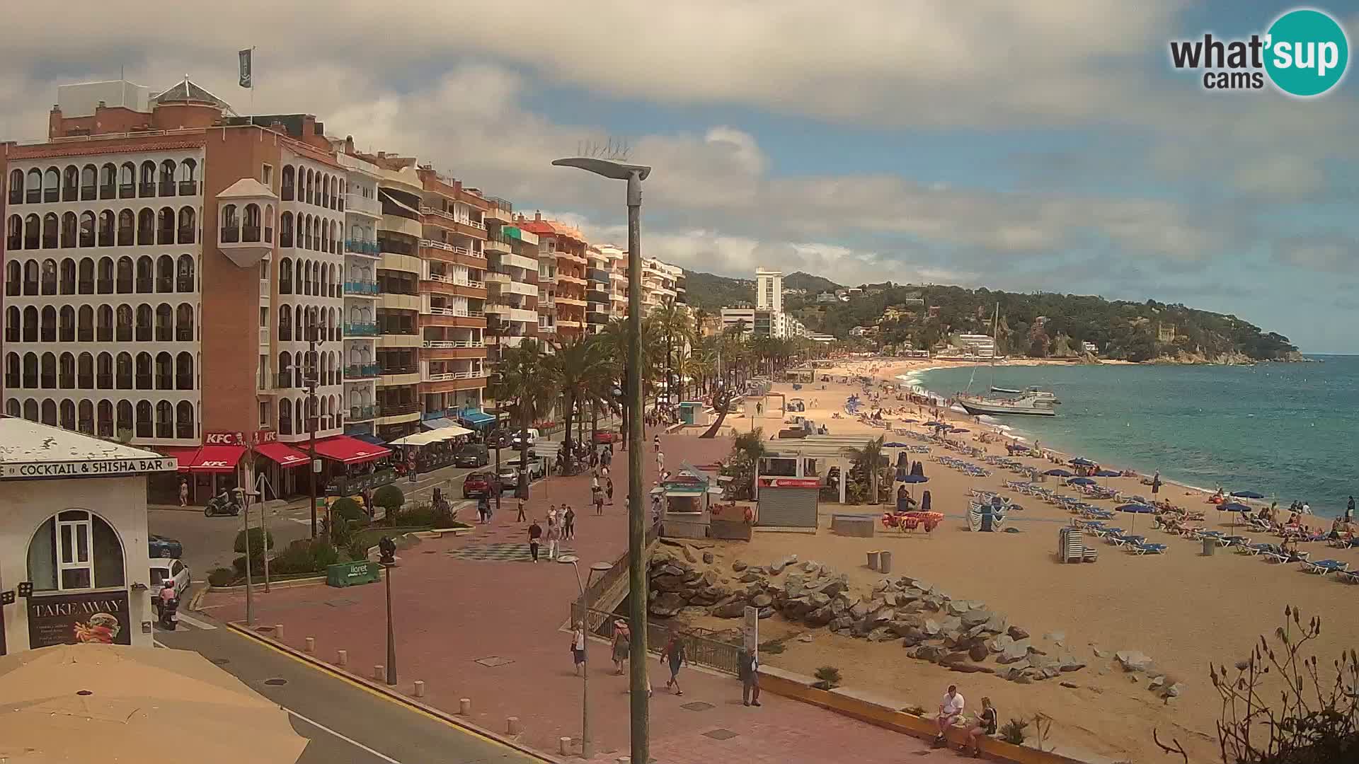 Webcam live Lloret de Mar – Hauptstrand