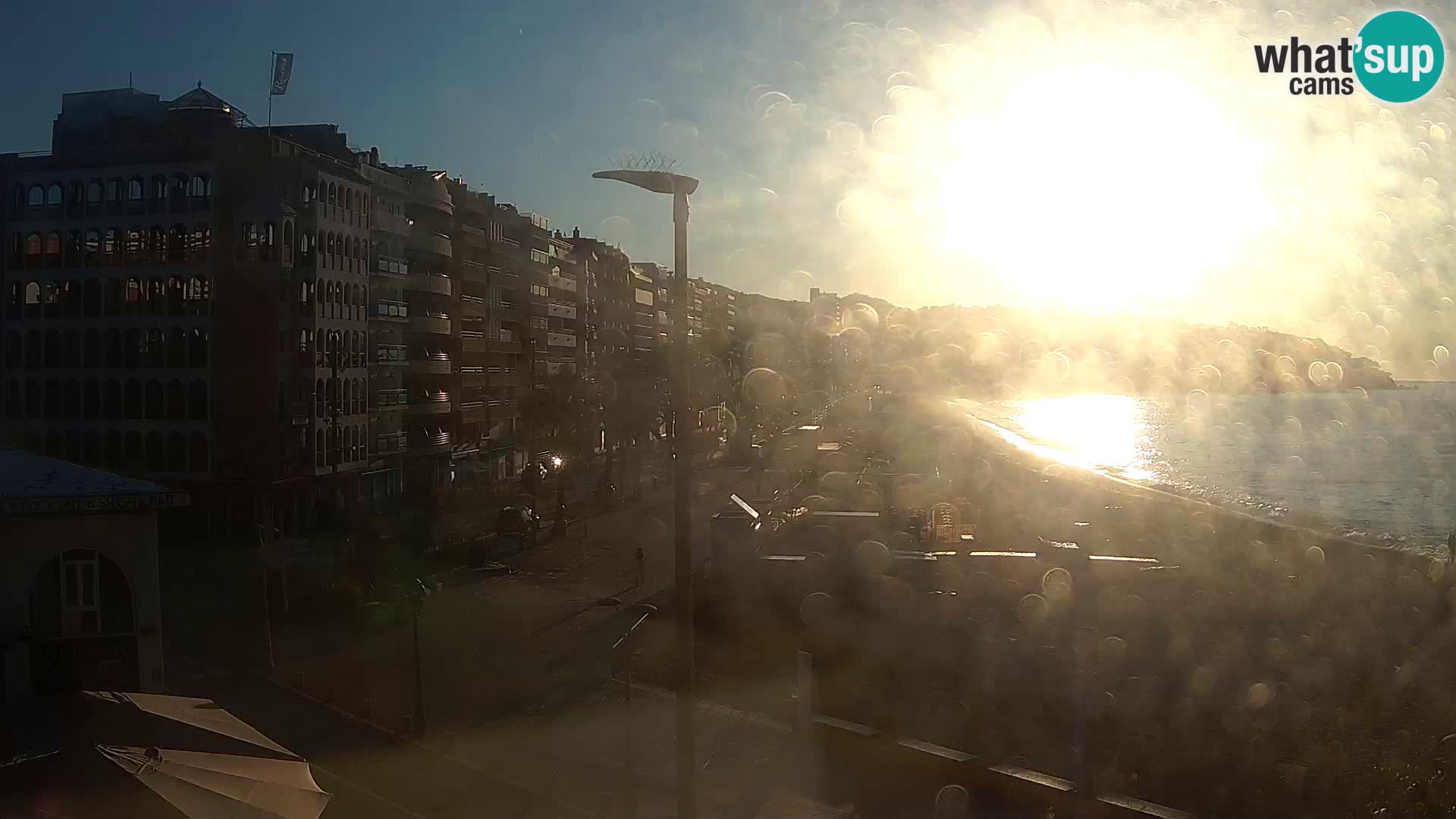 Webcam Lloret de Mar – Plage centrale
