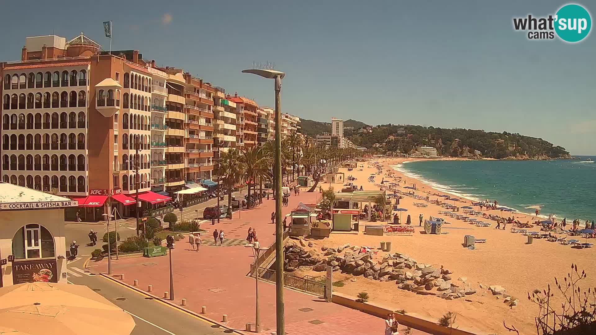 Webcam Lloret de Mar – the beach