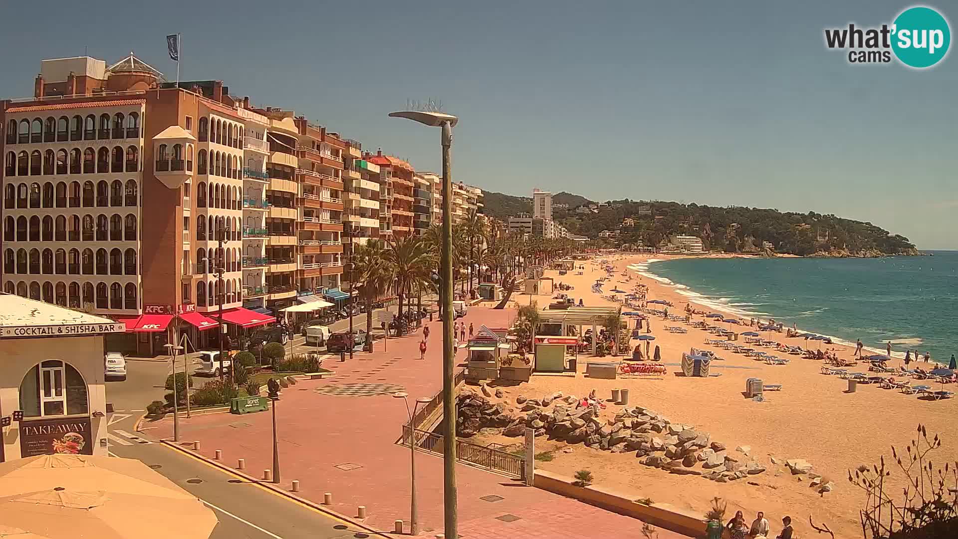 Webcam live Lloret de Mar – Hauptstrand