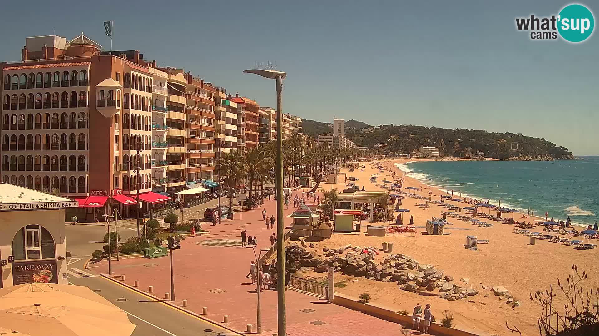 Webcam live Lloret de Mar – Playa