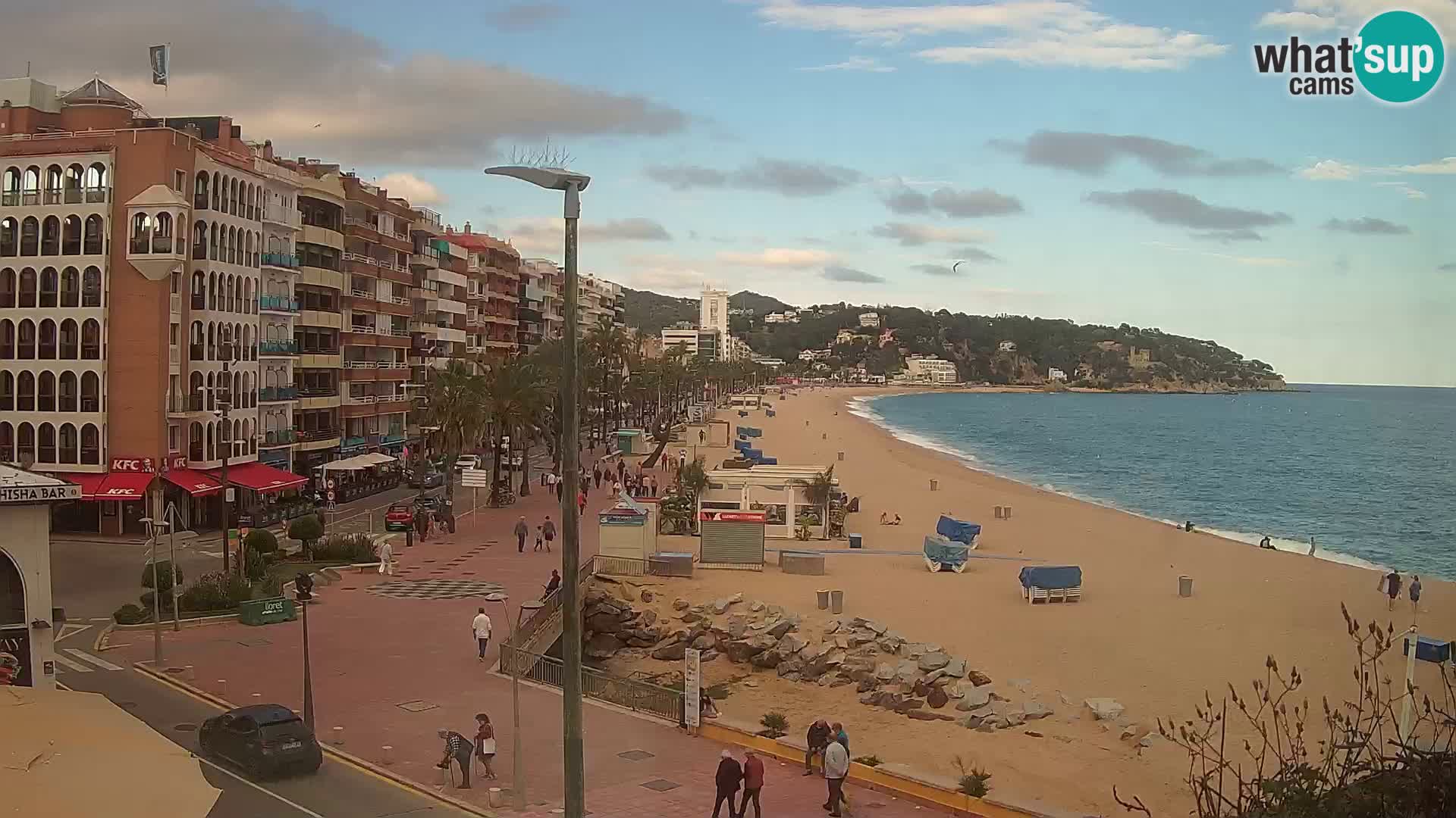Webcam Lloret de Mar – the beach