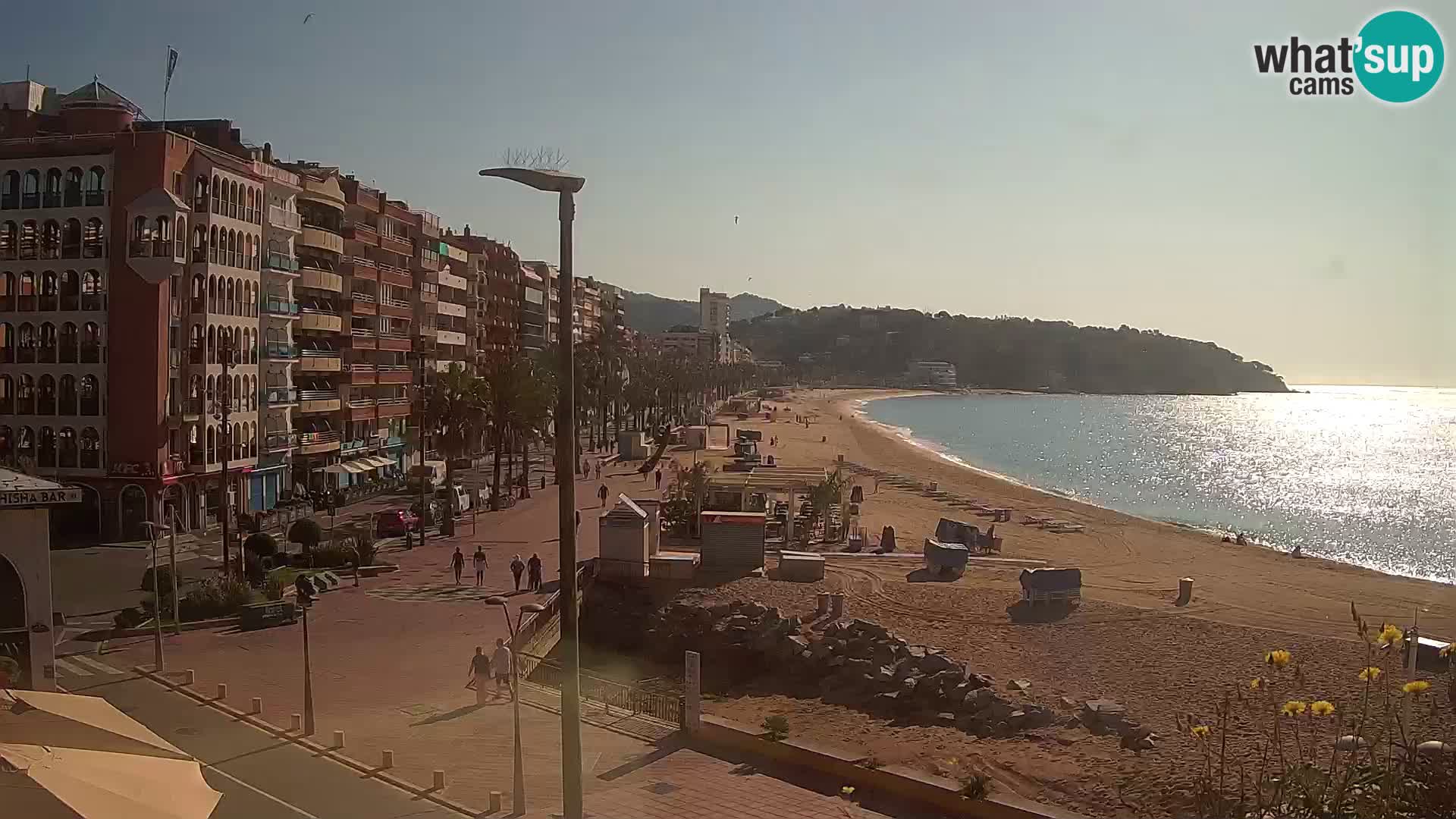 Webcam live Lloret de Mar – la spiaggia principale