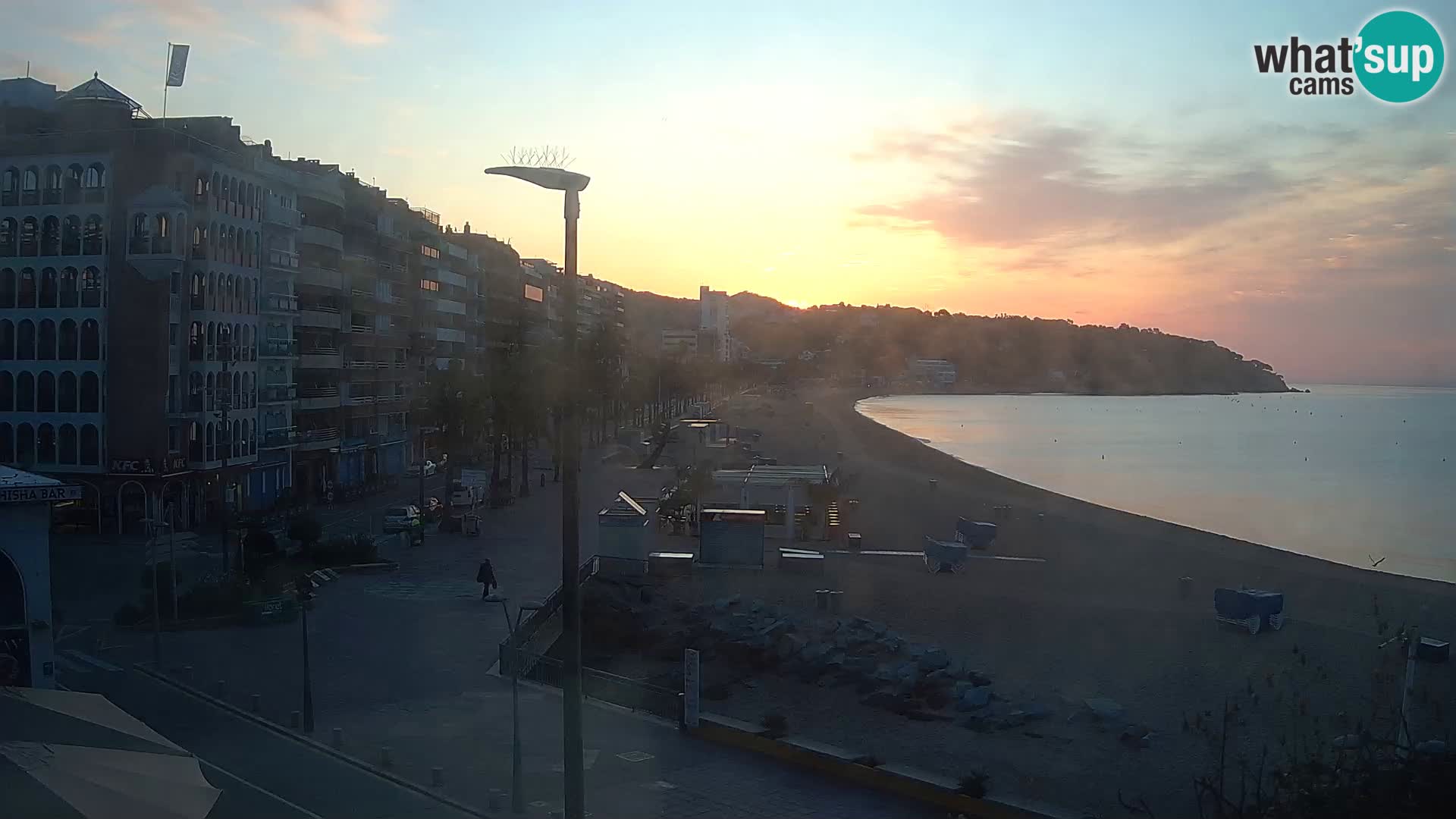 Web kamera Lloret de Mar – plaža