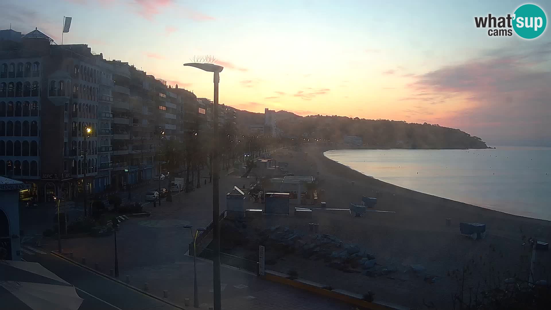 Webcam Lloret de Mar – Central beach