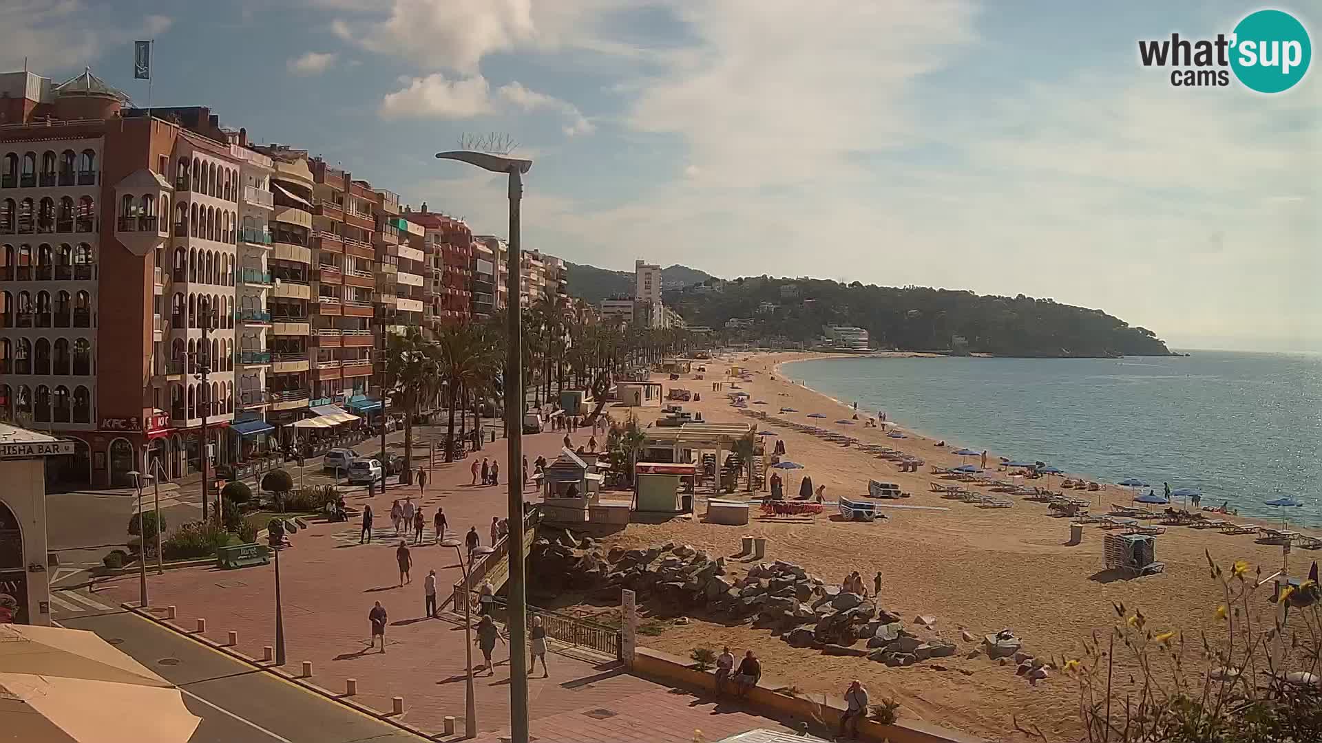 Webcam Lloret de Mar – the beach