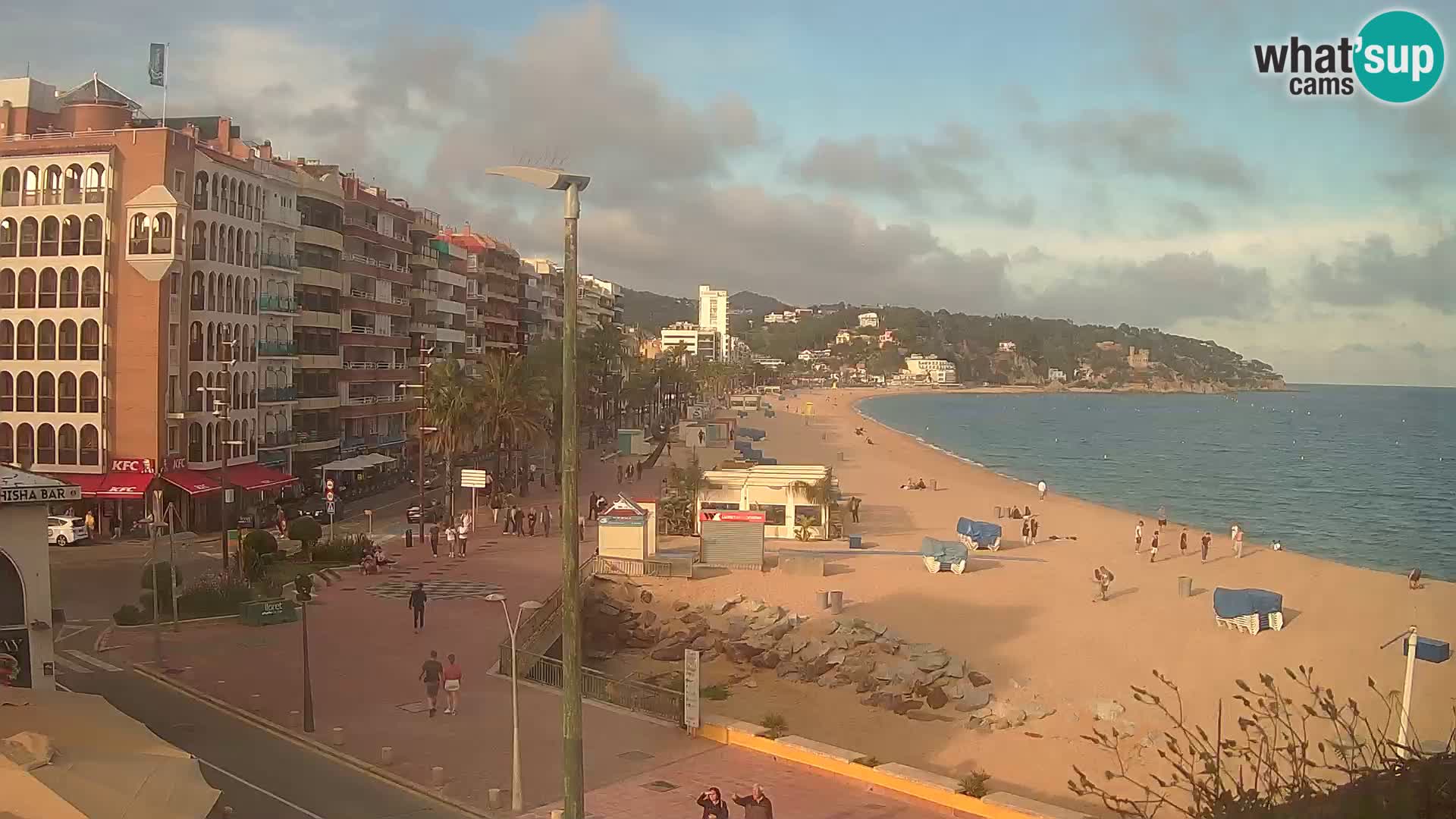 Webcam Lloret de Mar – Hauptstrand