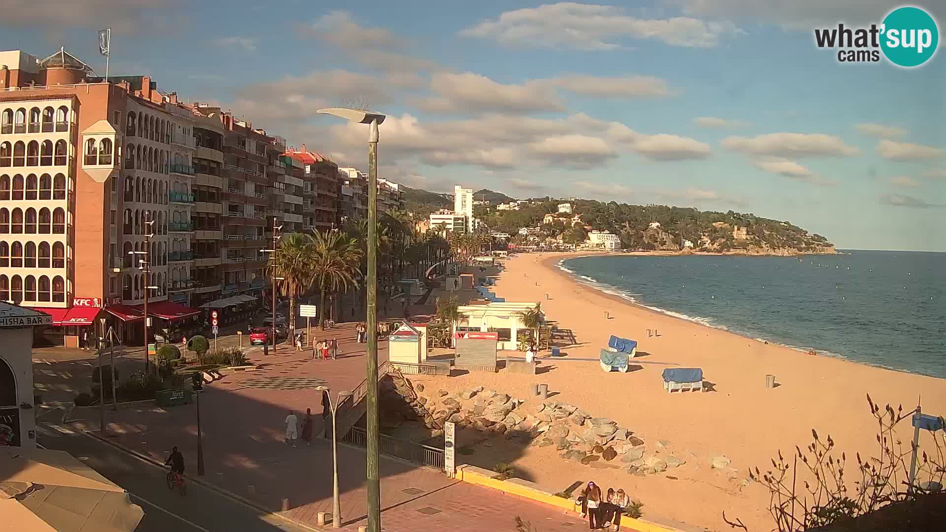Kamera v živo Lloret de Mar – plaža