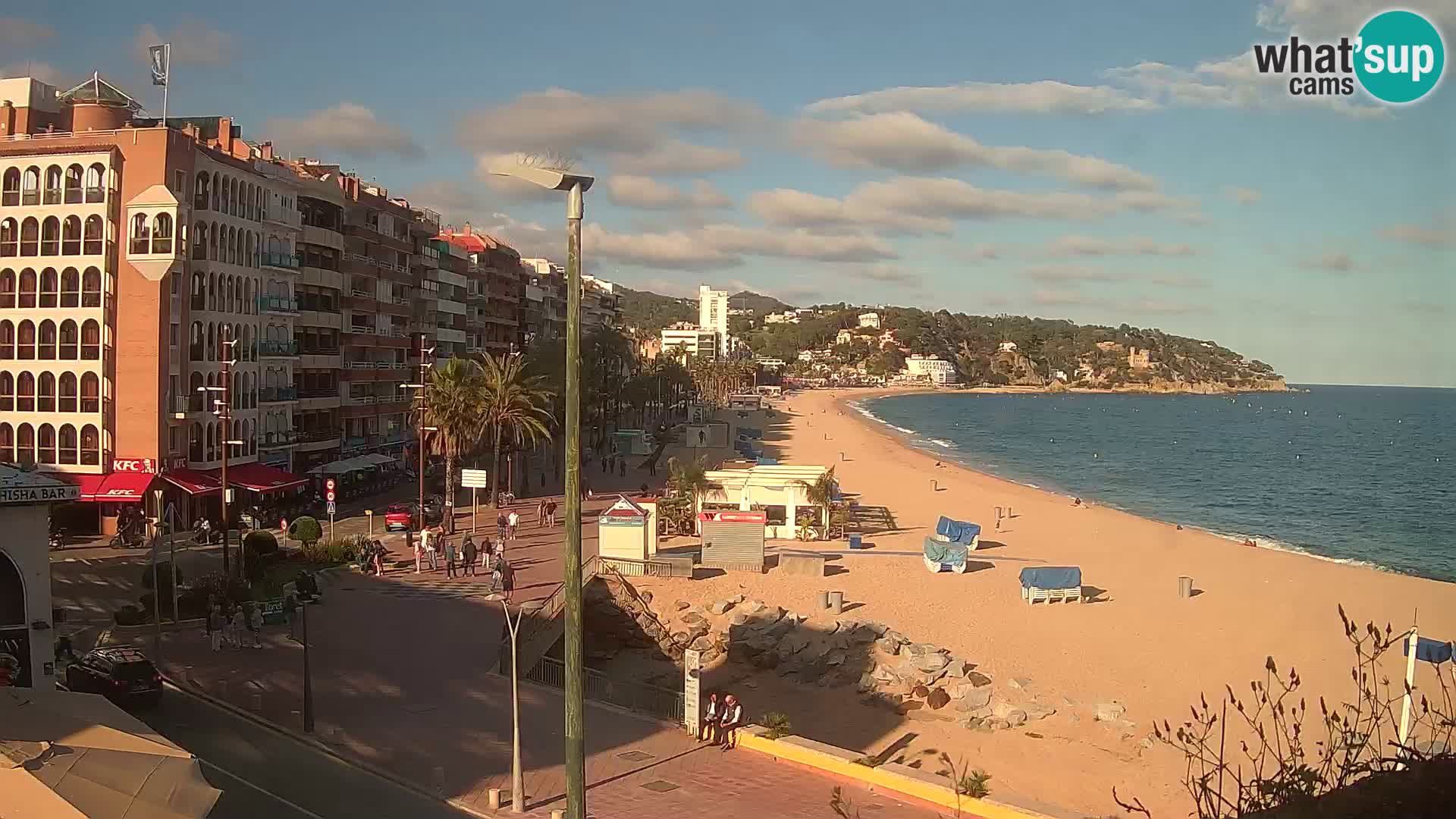 Webcam Lloret de Mar – Spiaggia centrale