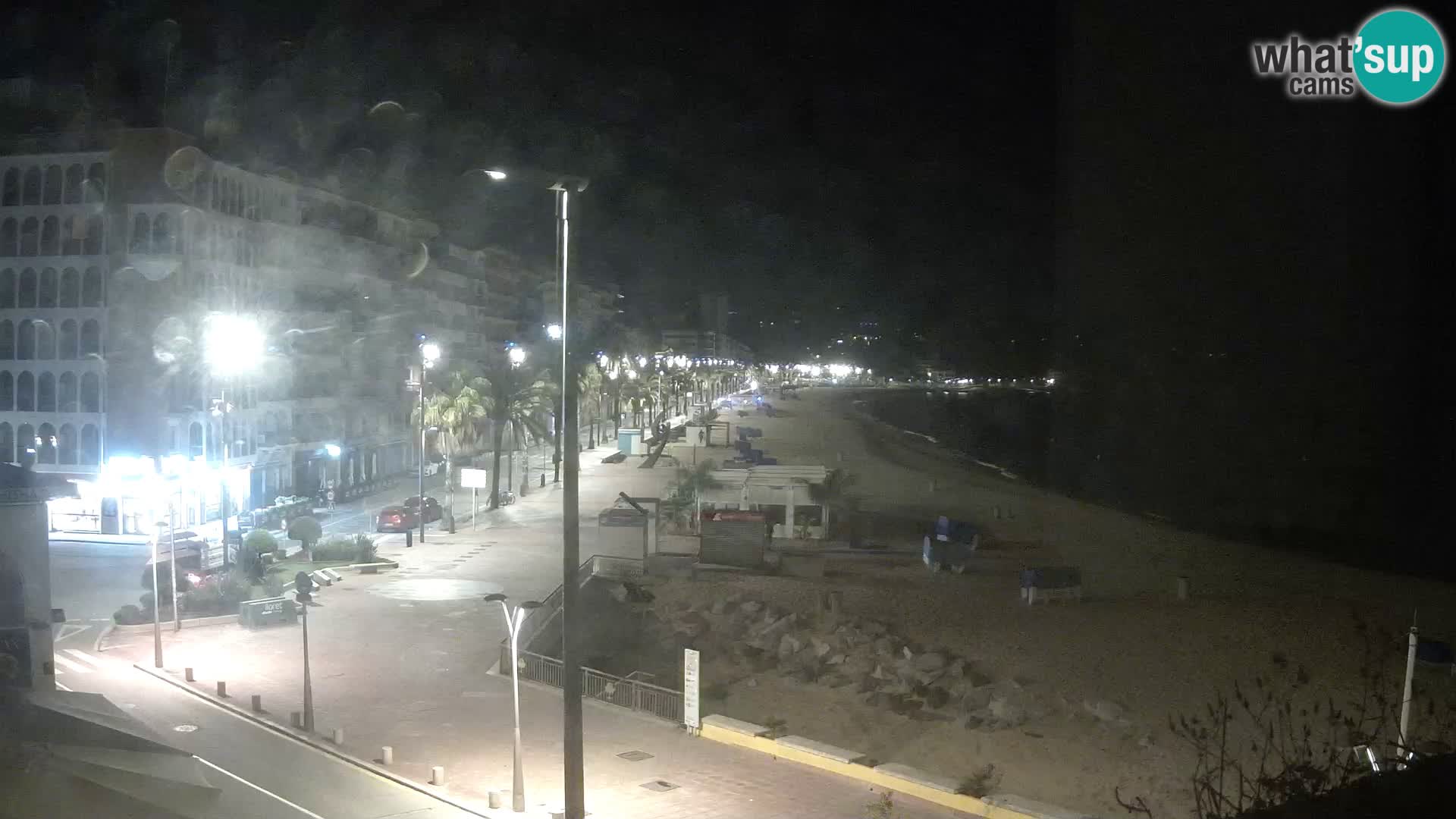 Webcam Lloret de Mar – the main beach – – Costa Brava – Spain