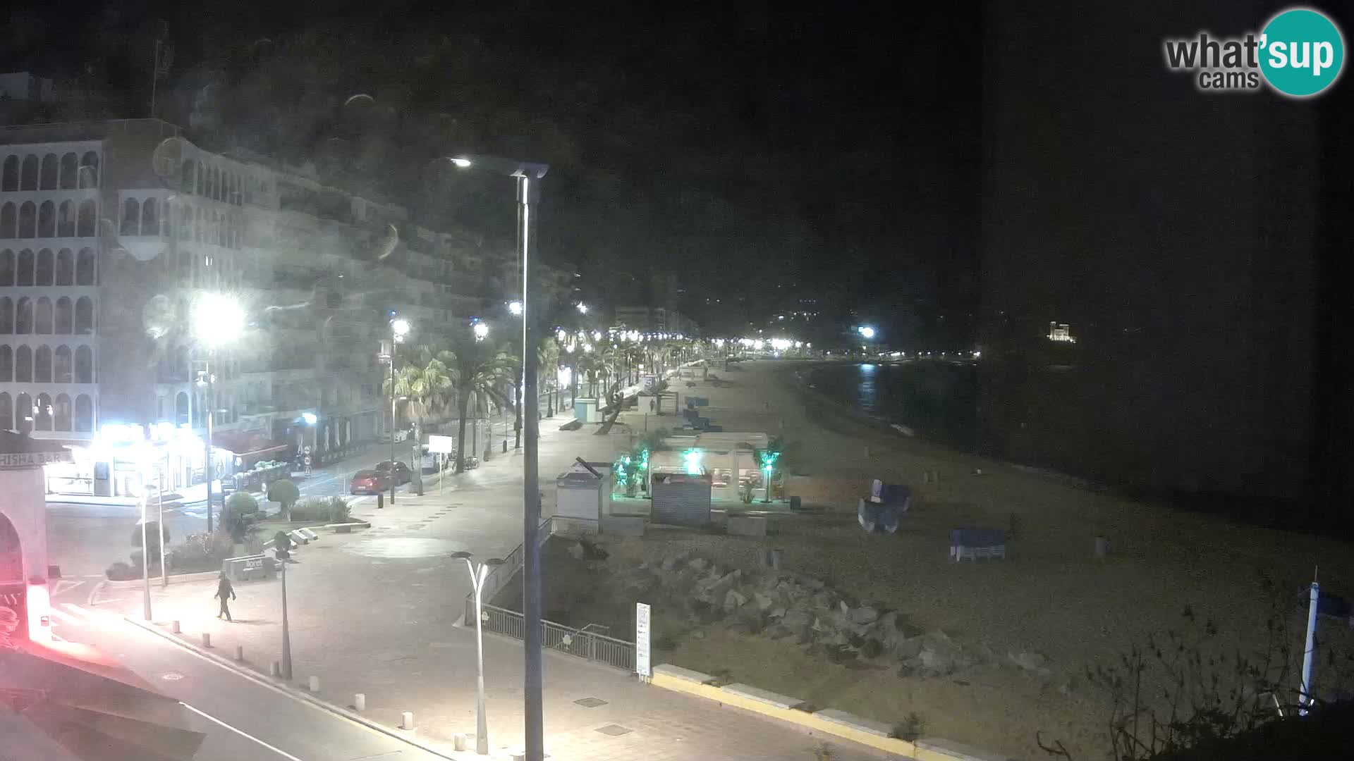 Webcam Lloret de Mar – the main beach – – Costa Brava – Spain