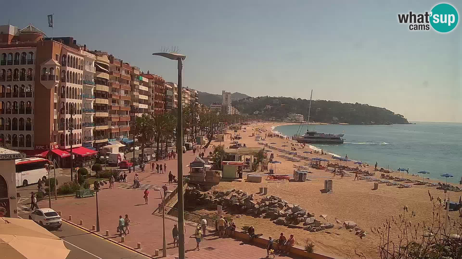 Webcam live Lloret de Mar – Hauptstrand