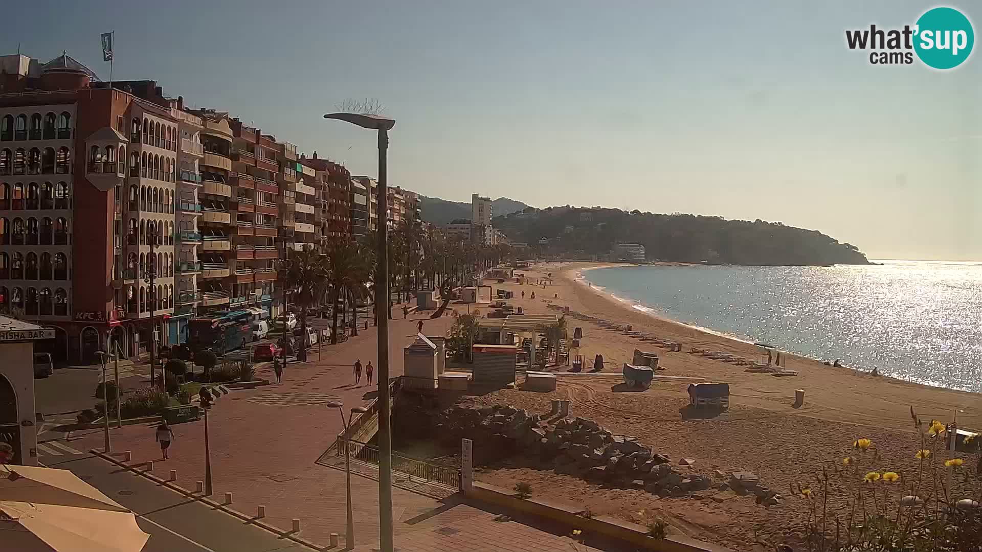 Webcam Lloret de Mar – Plage centrale