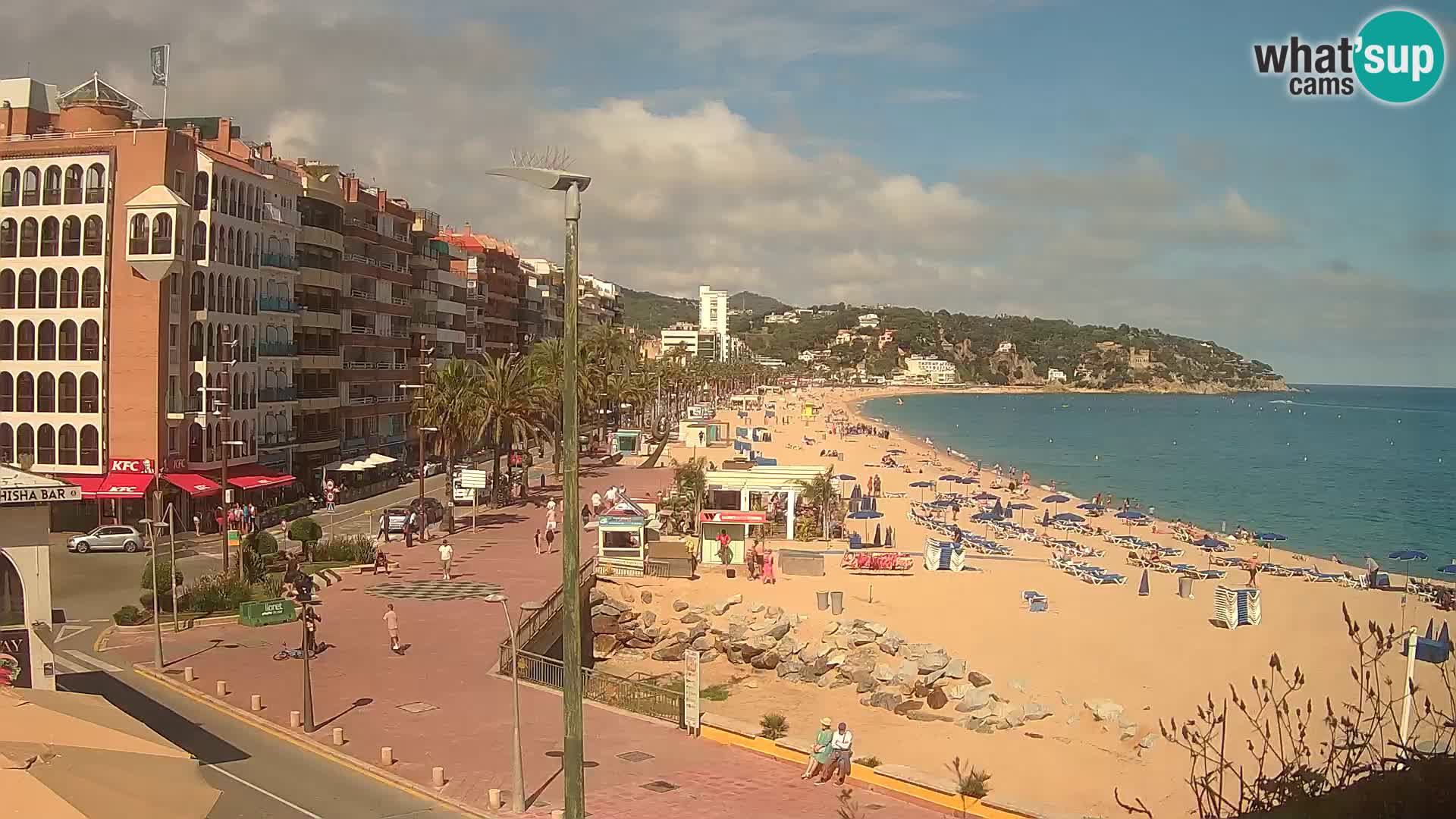 Webcam streaming Lloret de Mar – Plage