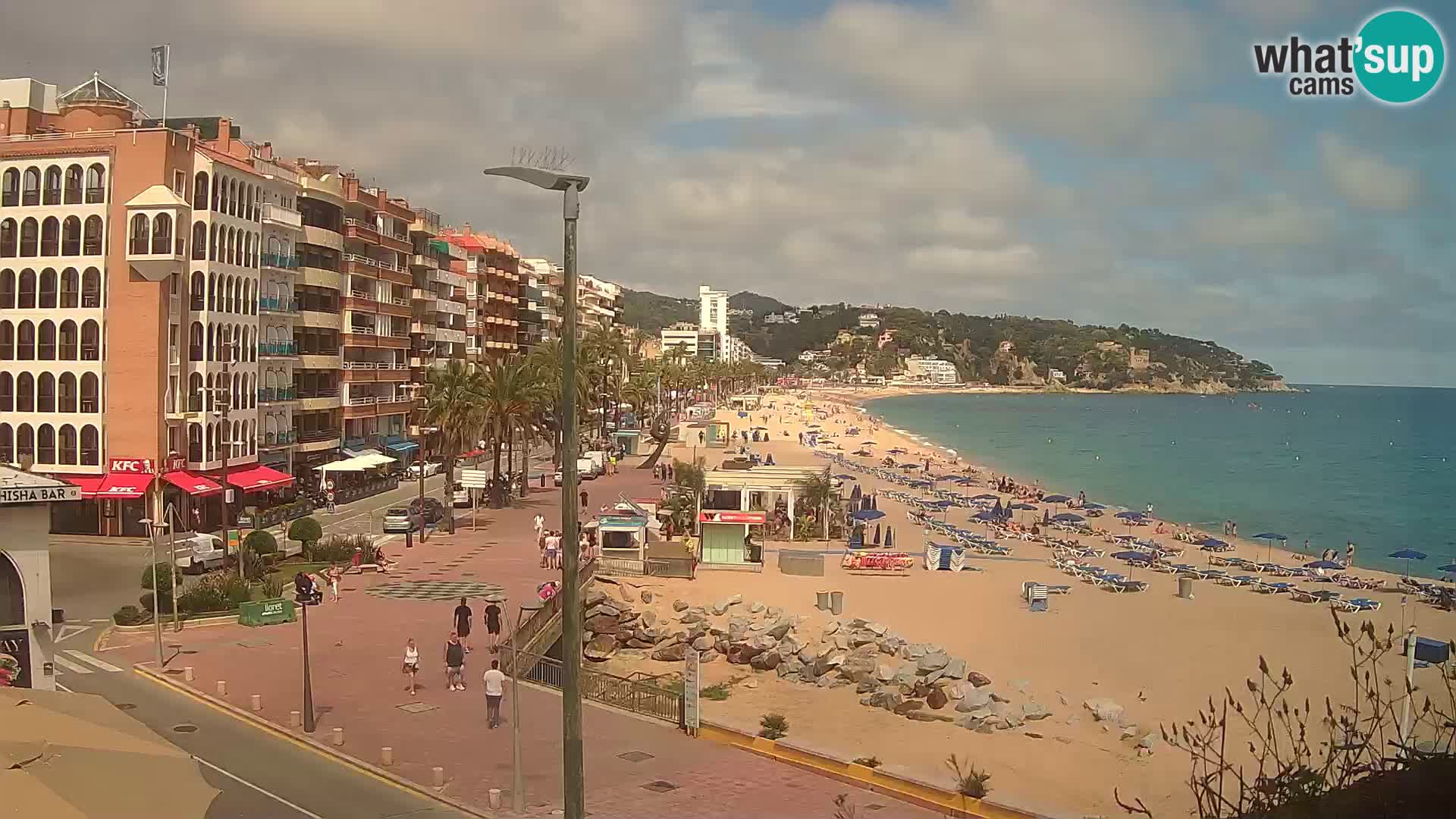 Webcam Lloret de Mar – Osrednja plaža