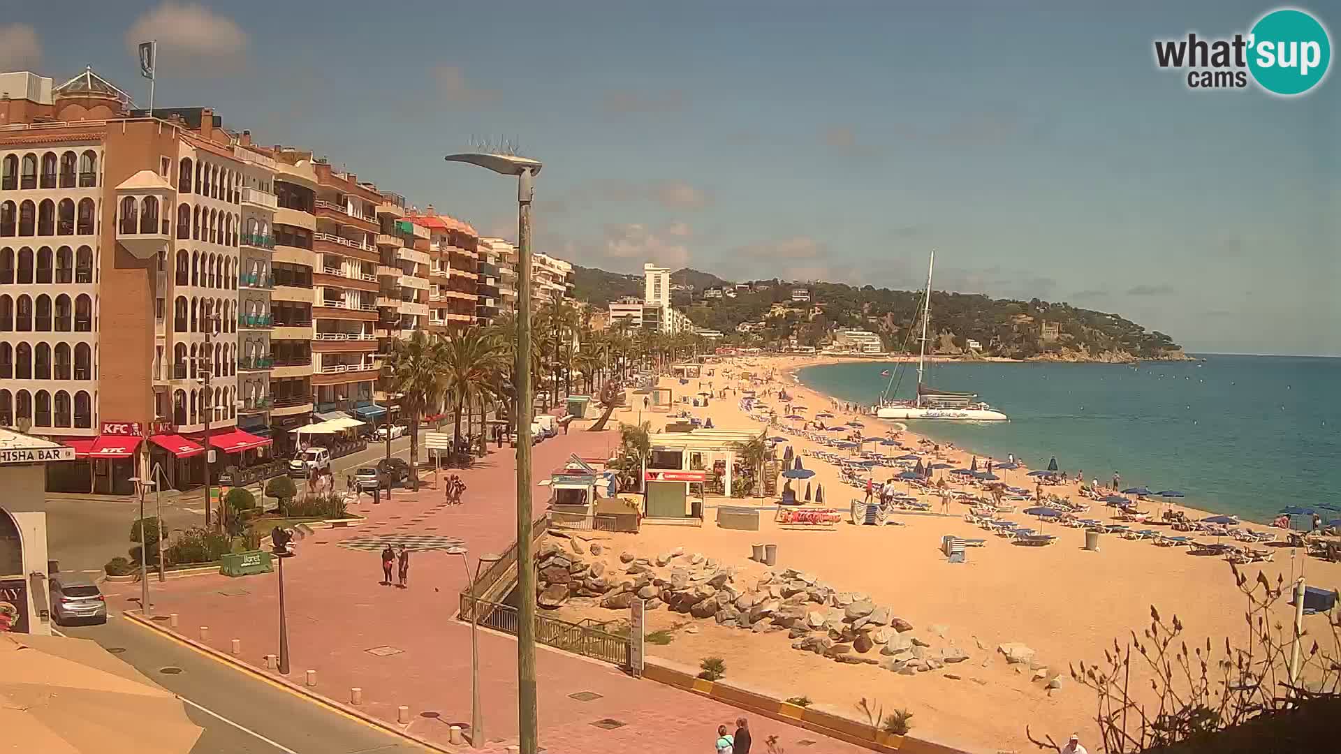 Kamera v živo Lloret de Mar – Glavna plaža
